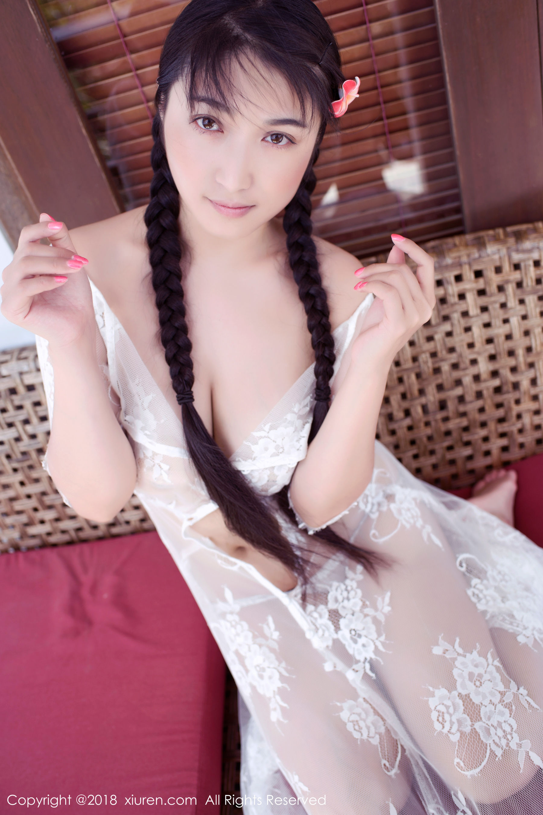 秀人XIUREN No.1095 龍籹cool插图8