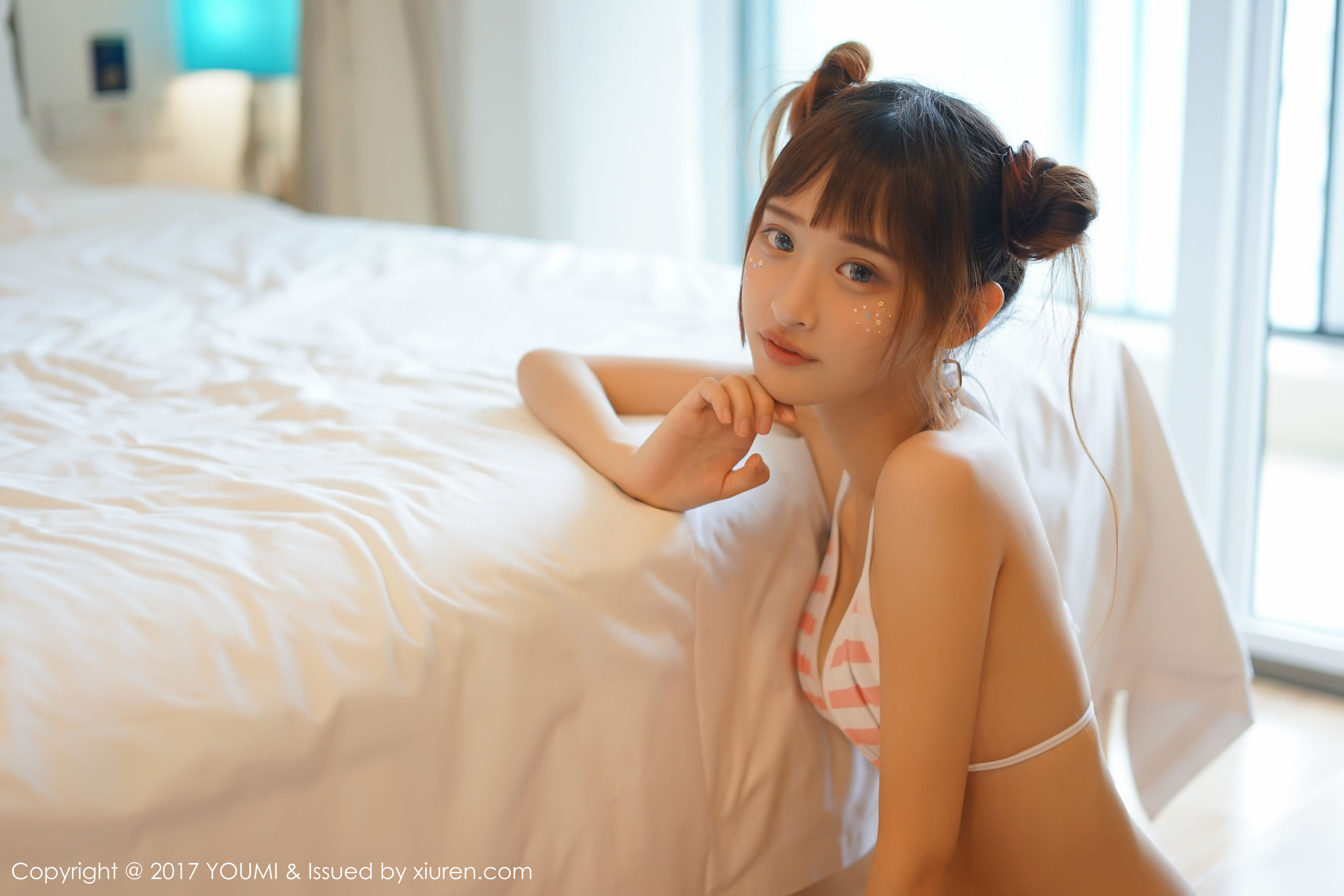 little贝壳《比基尼、女仆装、兔女郎》 尤蜜荟YouMi VOL.051插图4