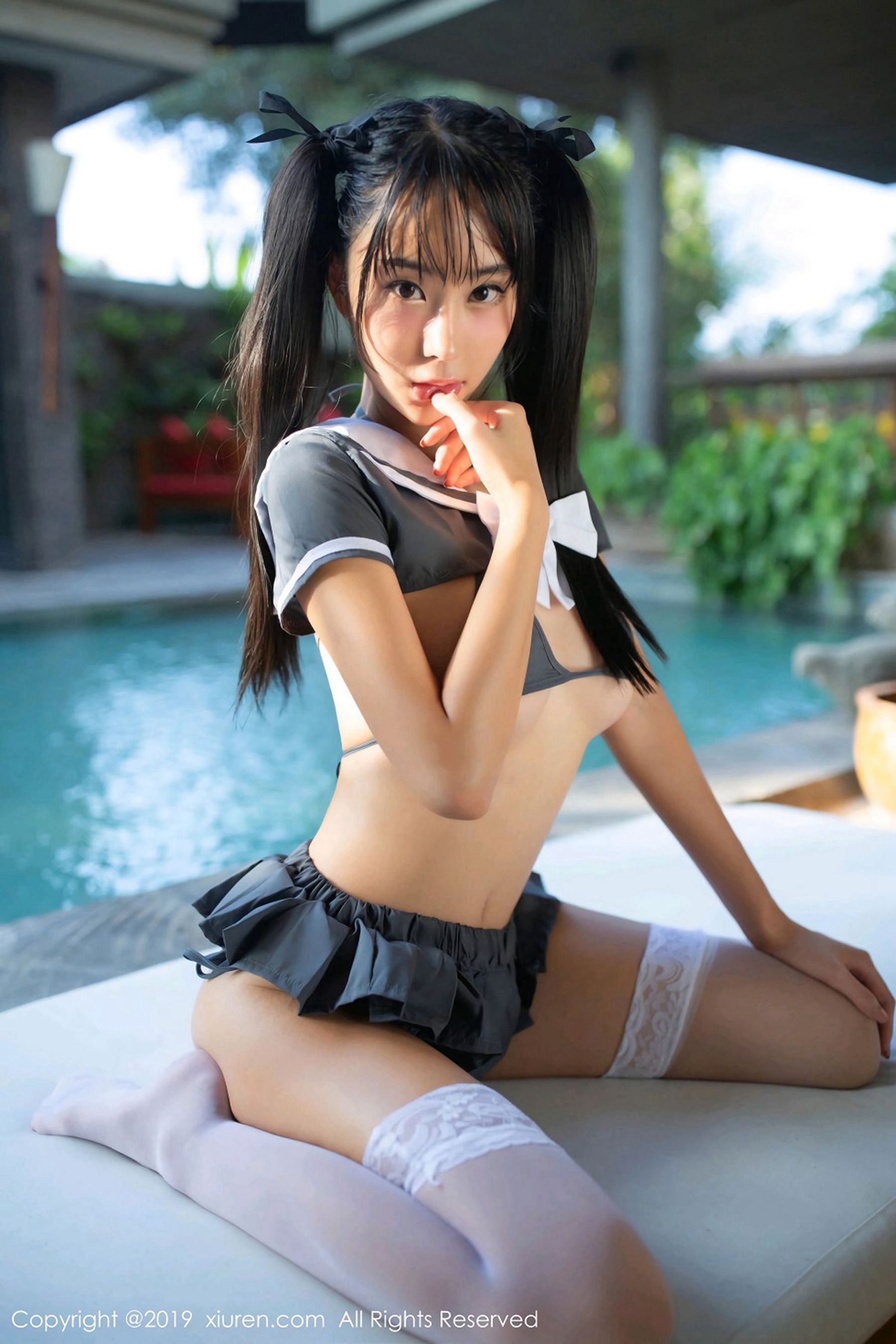 秀人XIUREN No.1604 蓝夏Akasha