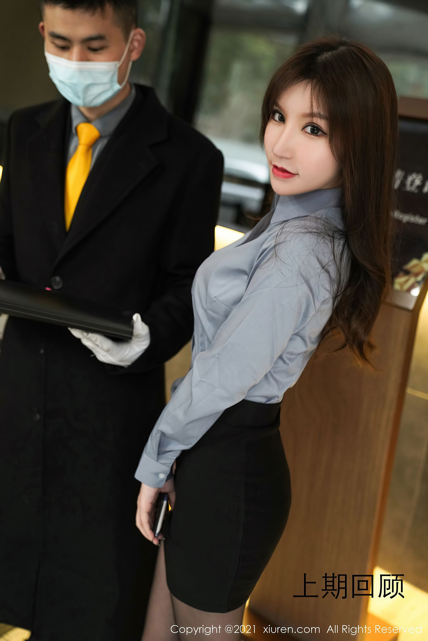 秀人XIUREN No.3203 周于希Sandy插图7