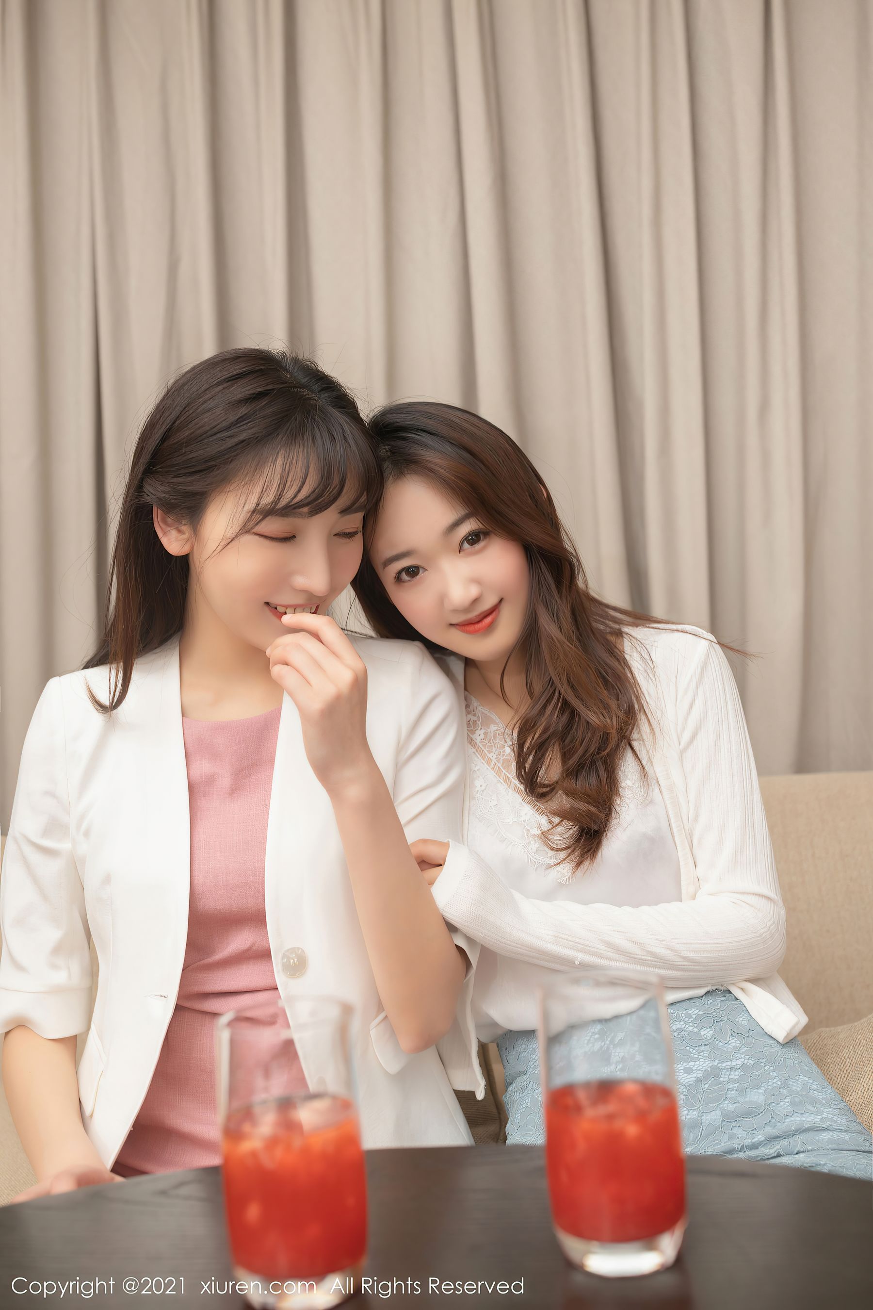 秀人XIUREN No.3115 唐安琪&amp;@陆萱萱插图4