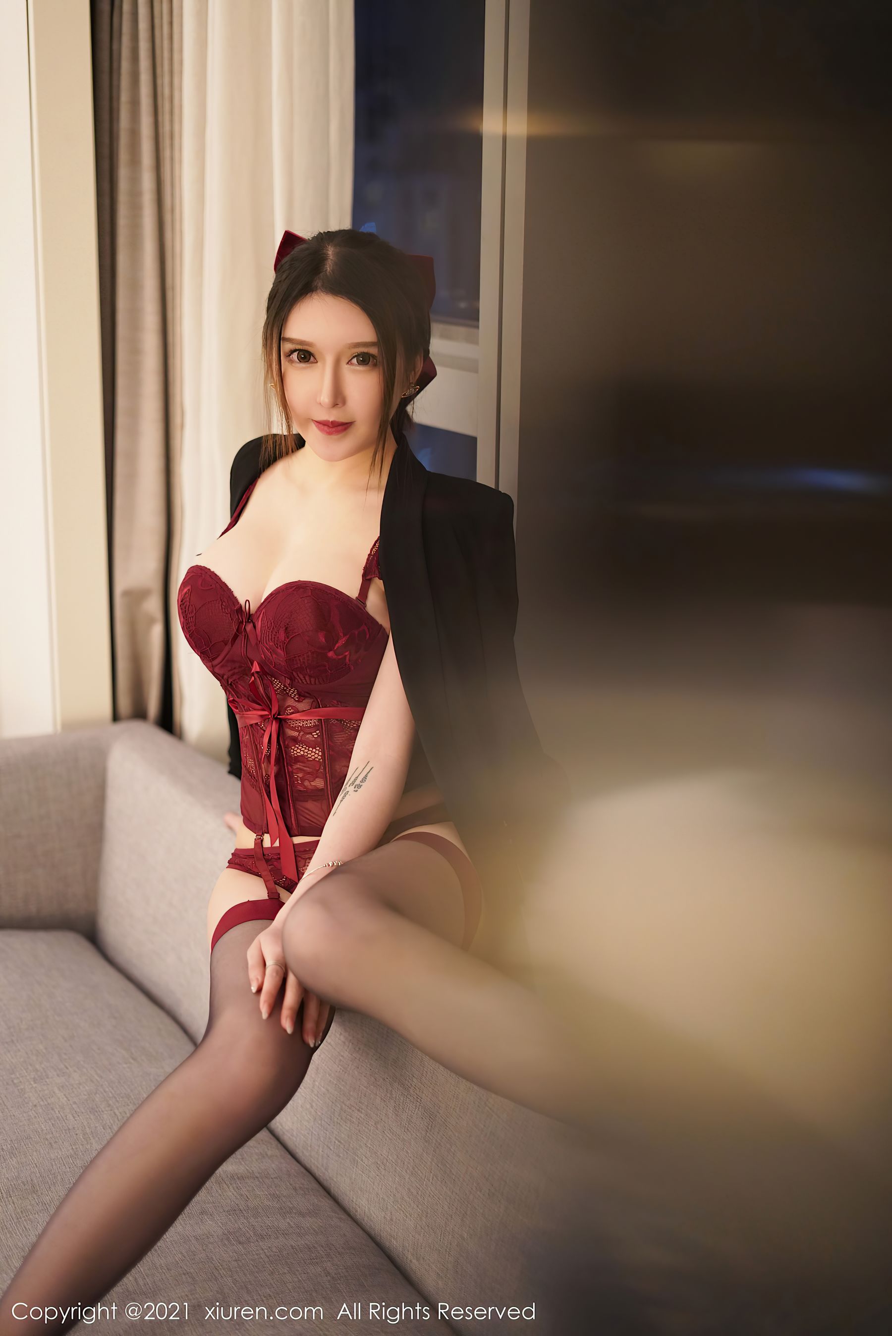 秀人XIUREN No.3204 玉兔miki插图7