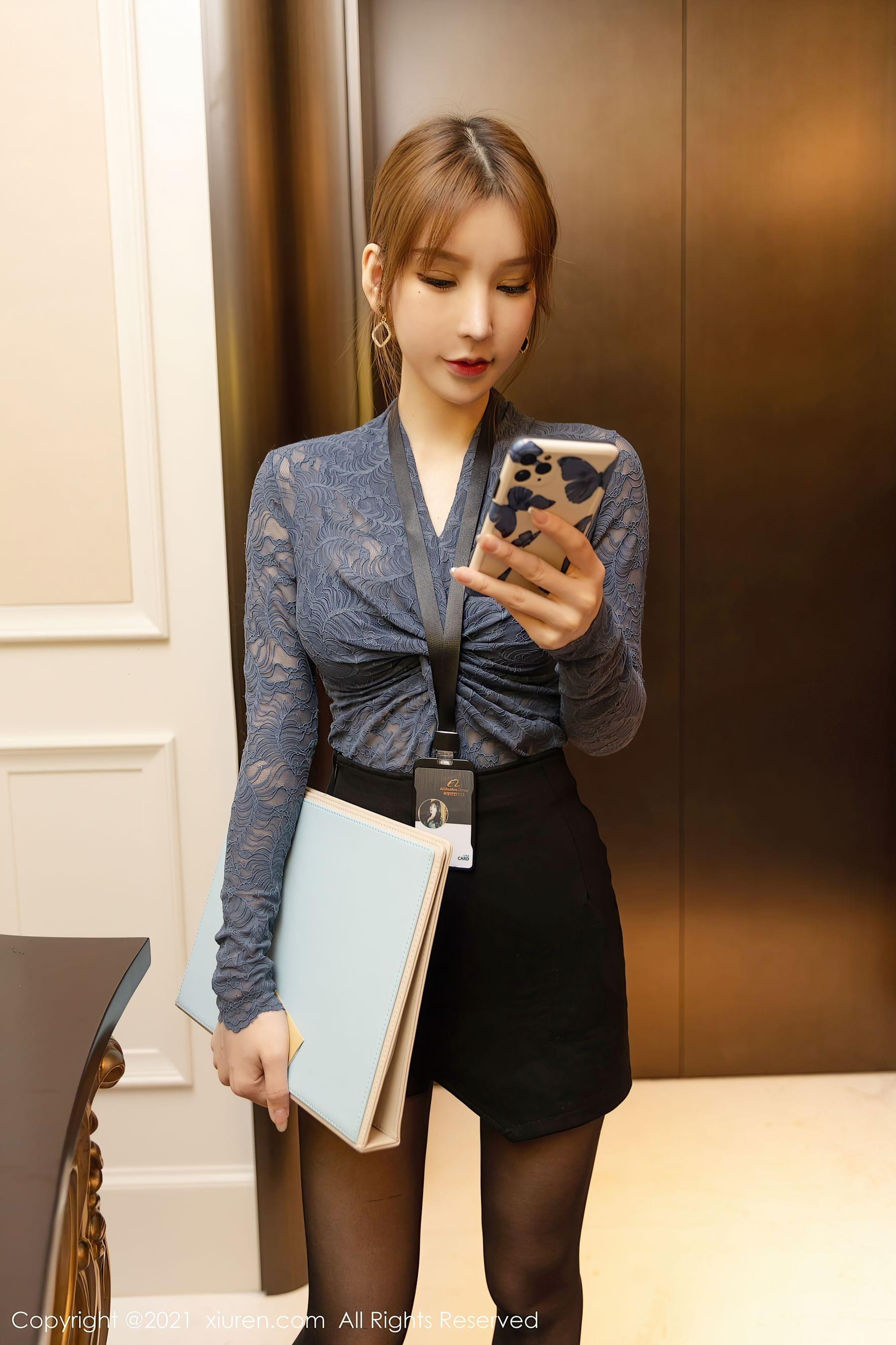 秀人 No.3301 周于希Sandy插图5