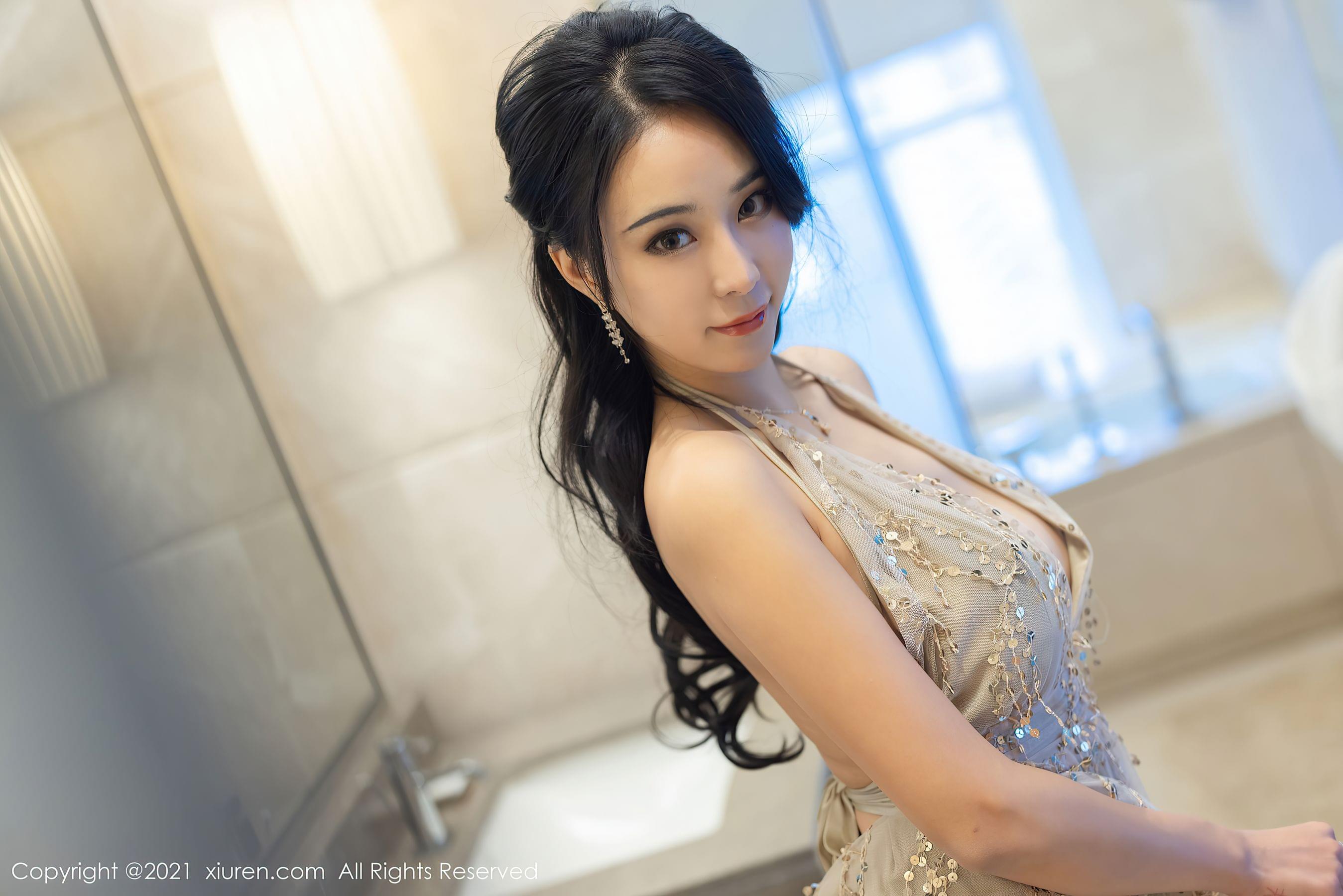 秀人XIUREN No.3378 蓝夏Akasha插图5