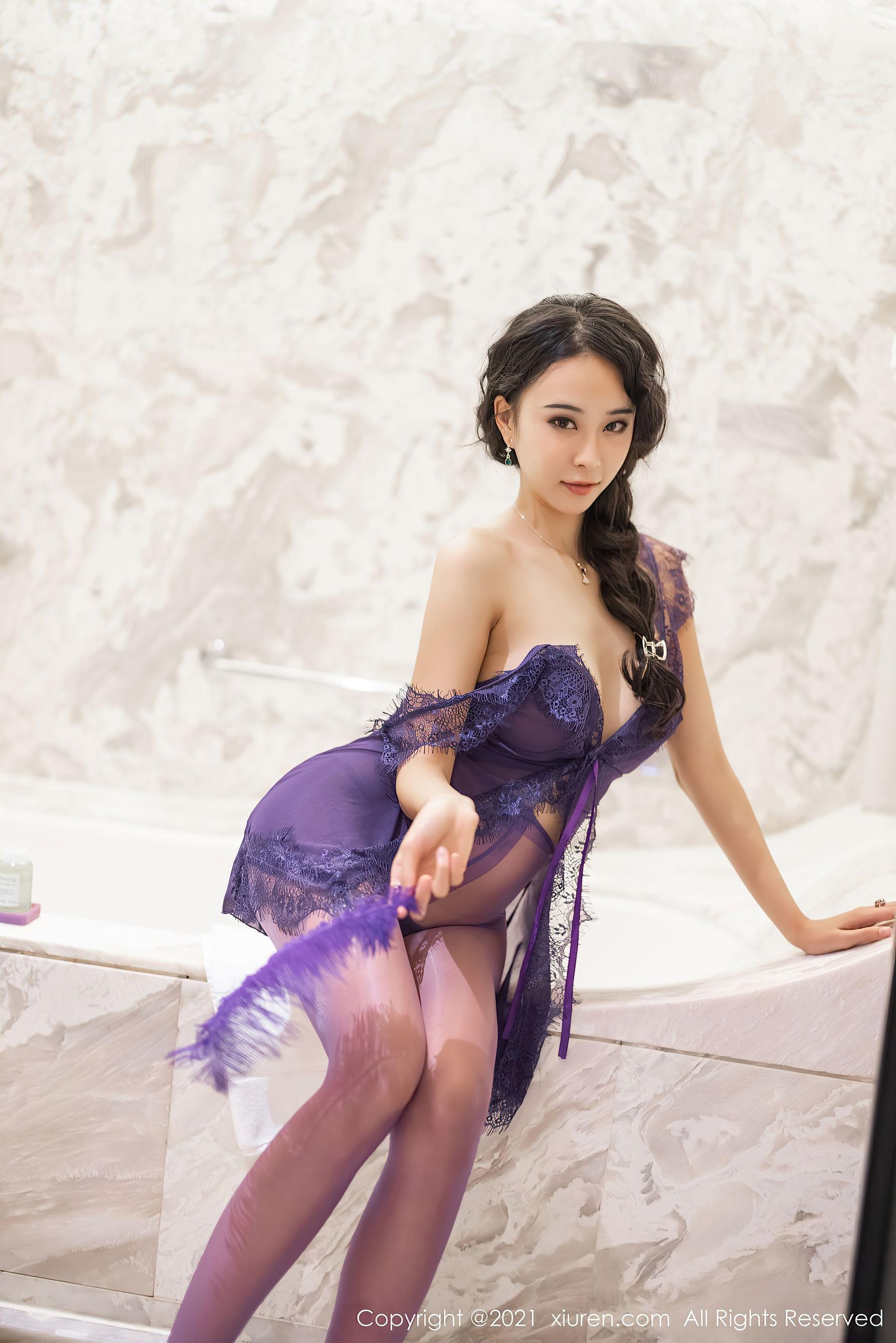 秀人 No.3555 蓝夏Akasha插图8