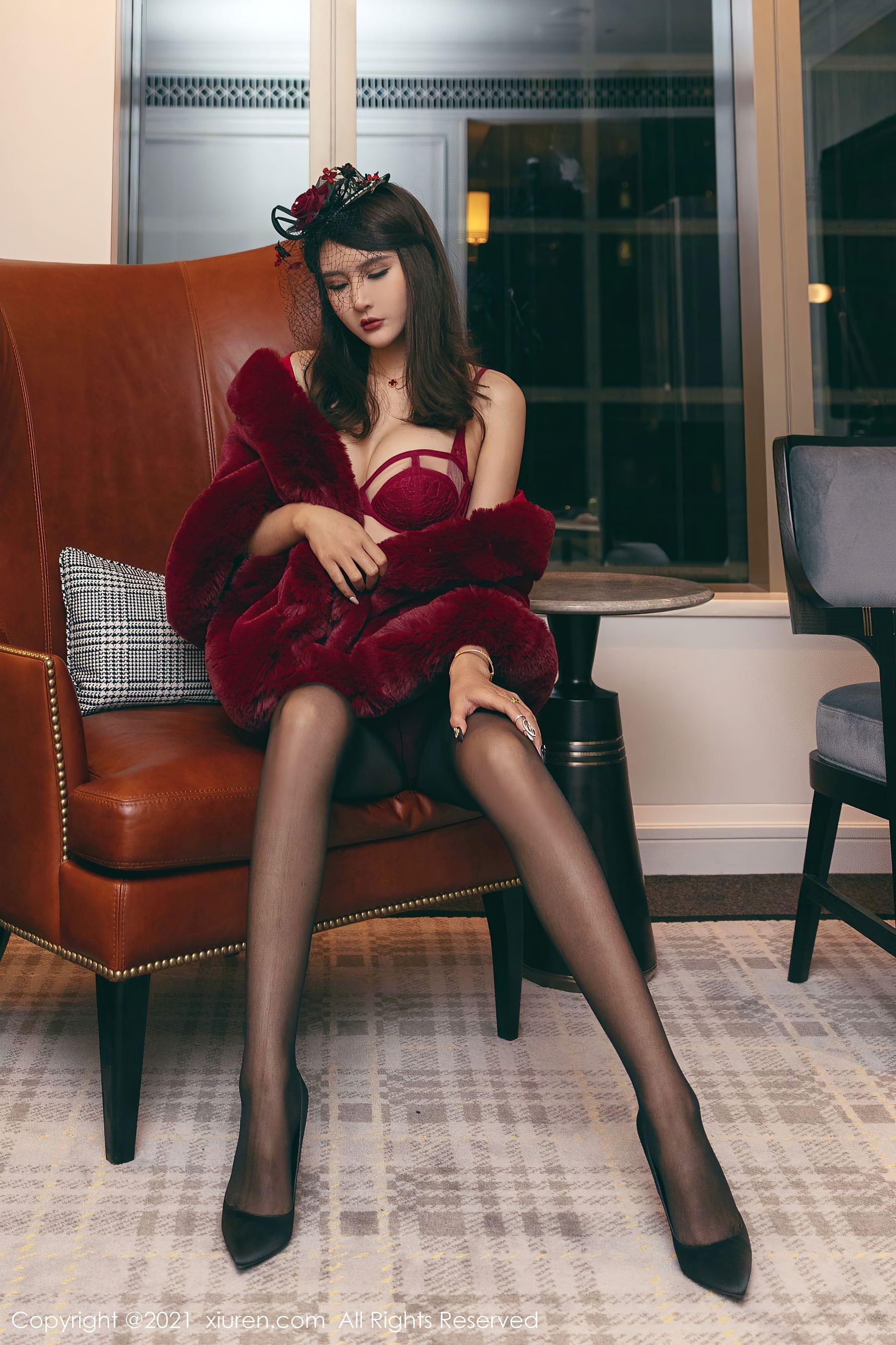 秀人 No.3548 Emily尹菲插图1