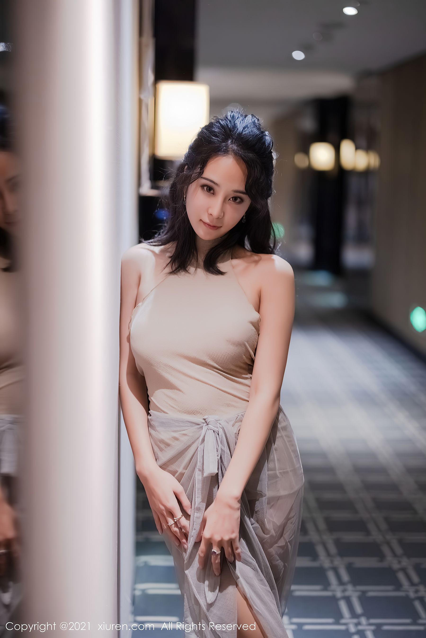秀人XIUREN No.3614 蓝夏Akasha插图6