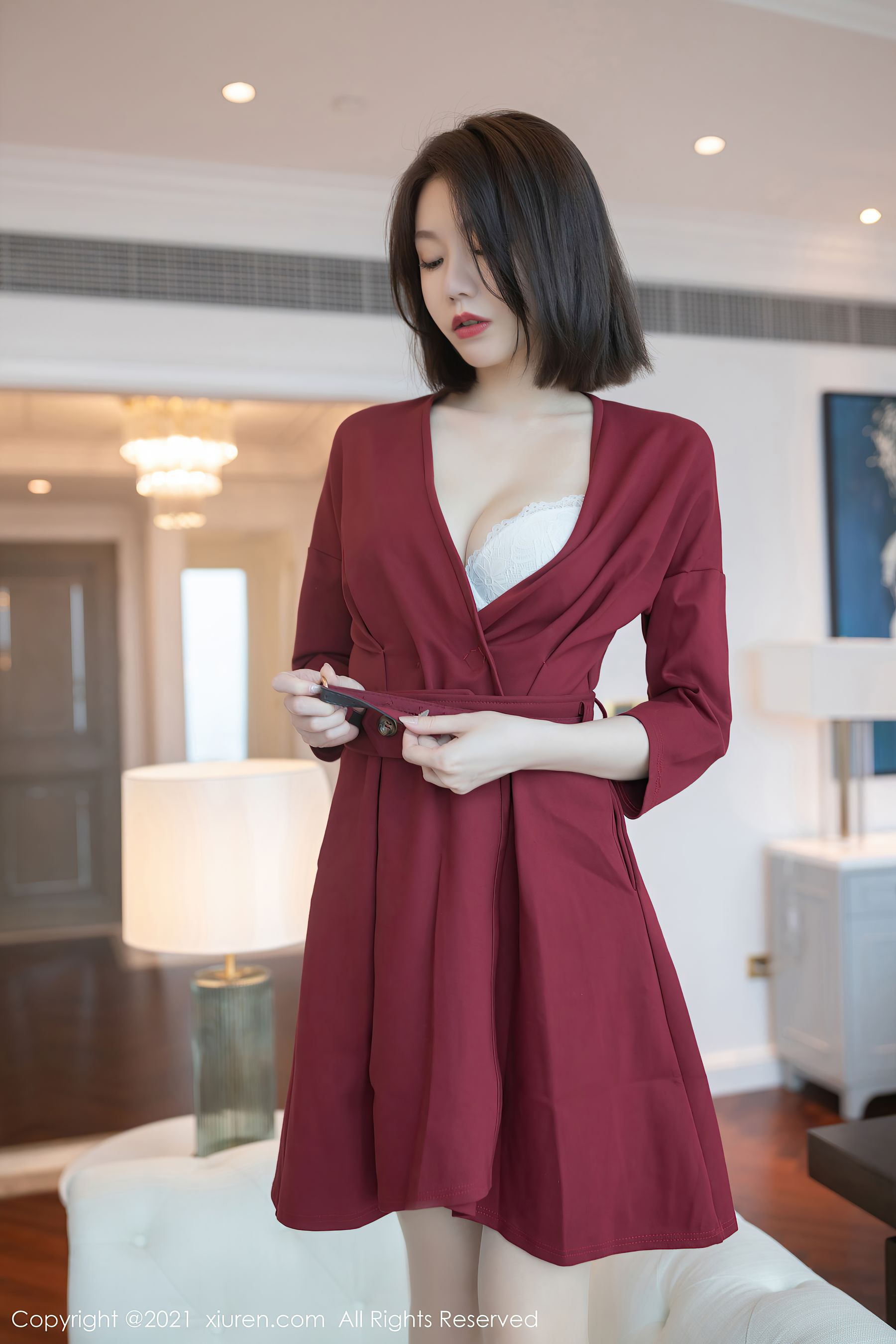 秀人XIUREN No.3668 安然Maleah插图6