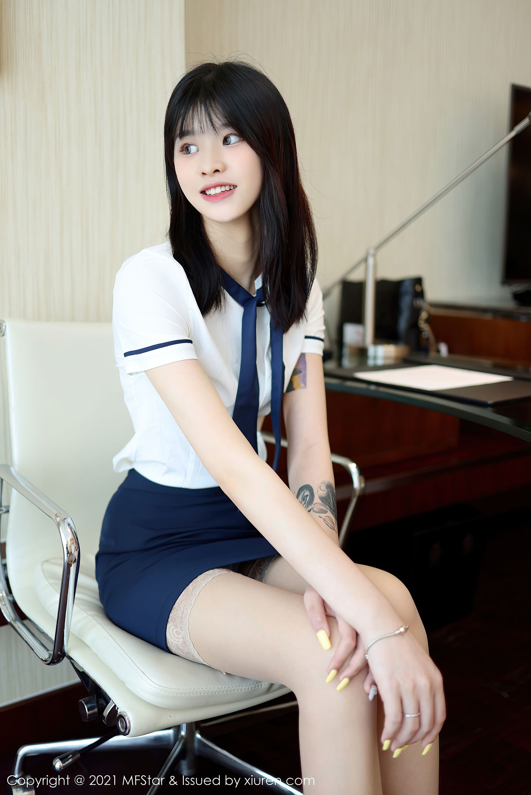 模范学院 Vol.516 77qiqi插图5