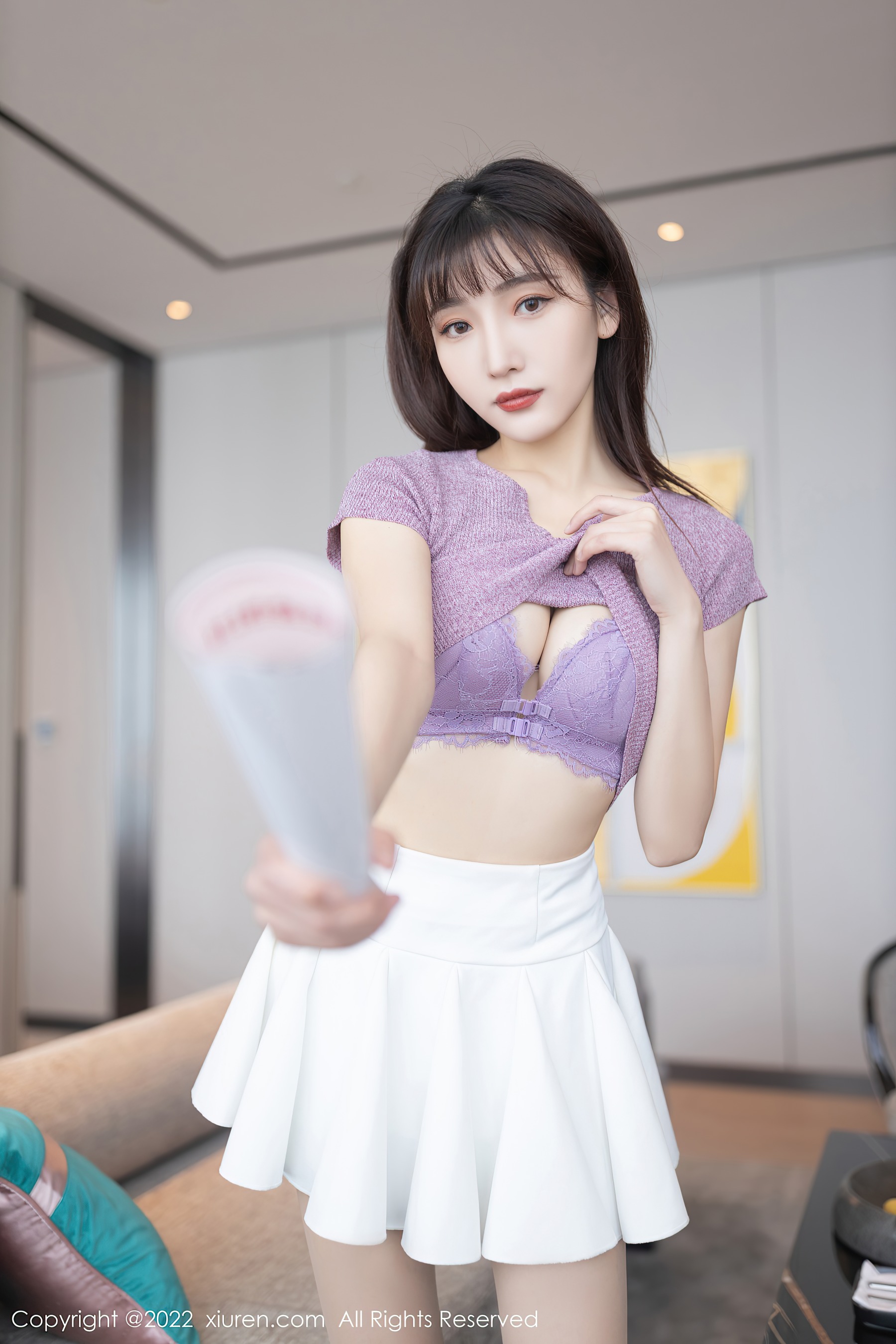 秀人网 No.4570 陆萱萱 清纯美腿大学生插图1