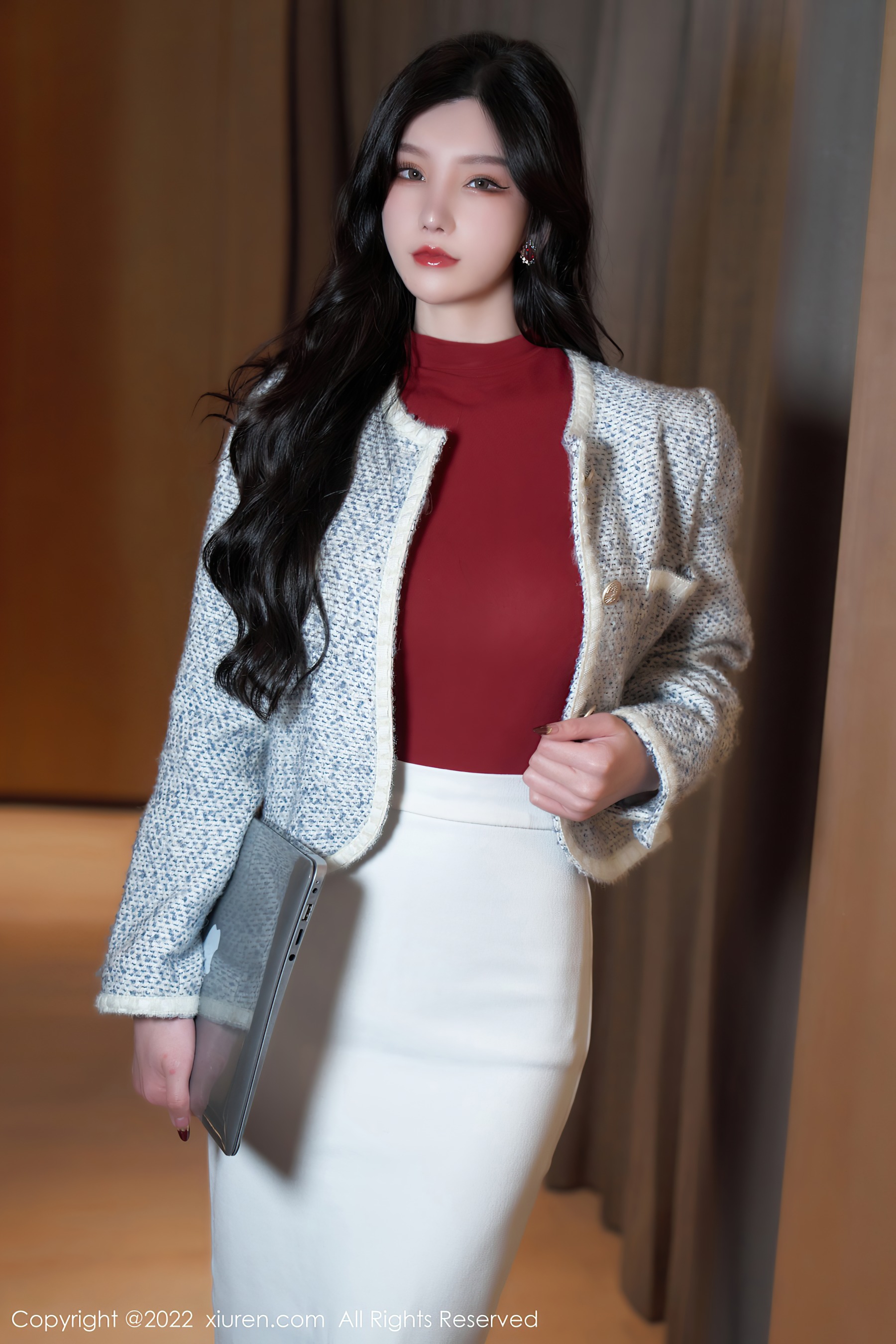 秀人网 No.4728 周于希Sally 丝袜美臀职场写真插图9