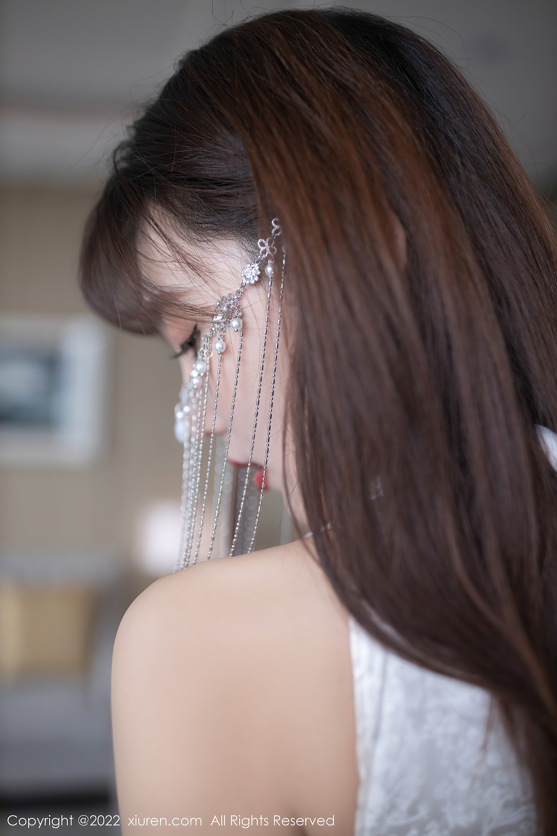 秀人网 No.4660 陆萱萱 丝袜美腿旗袍写真插图2