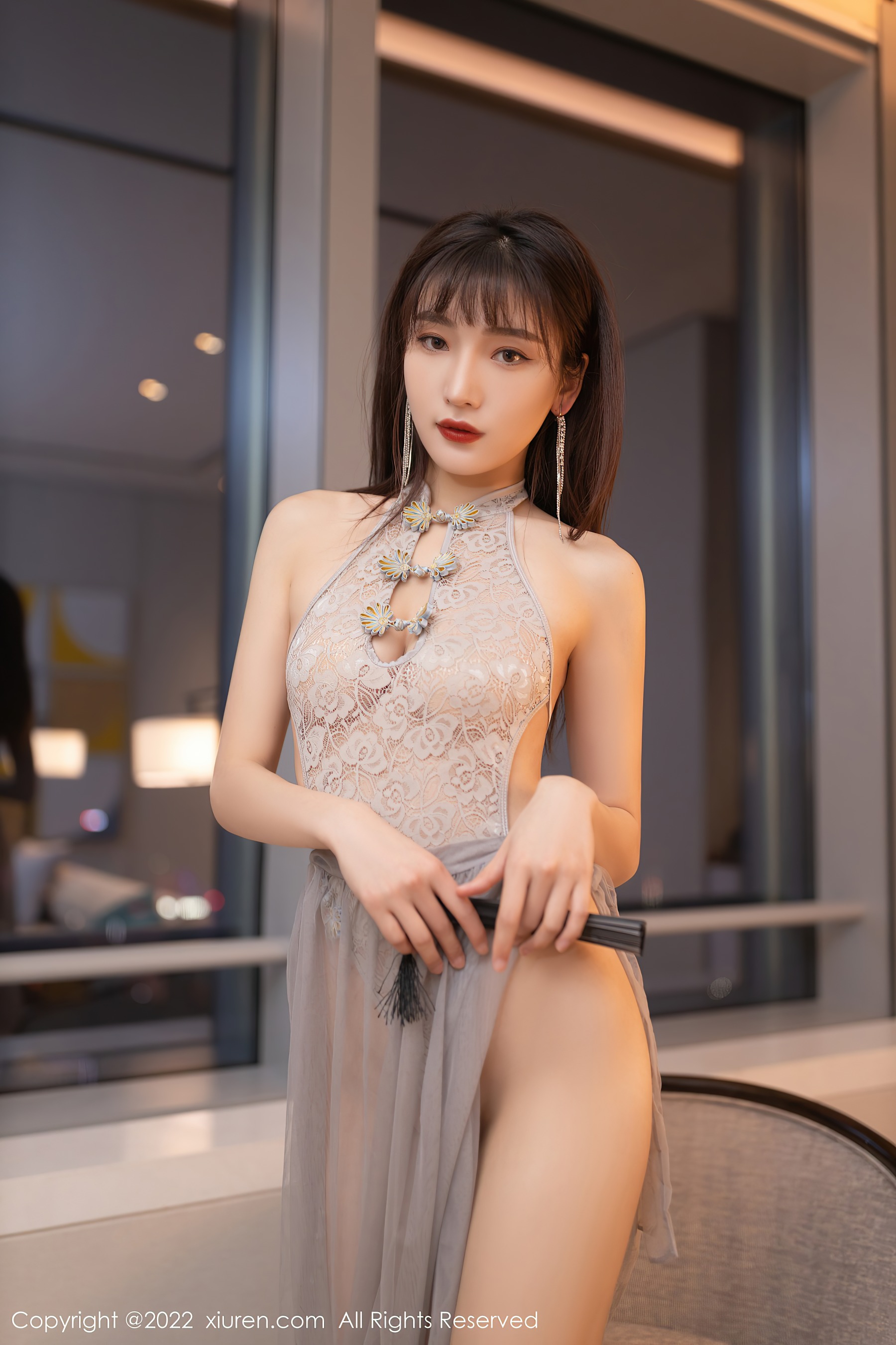 秀人网 No.4592 陆萱萱 长裙美腿插图5