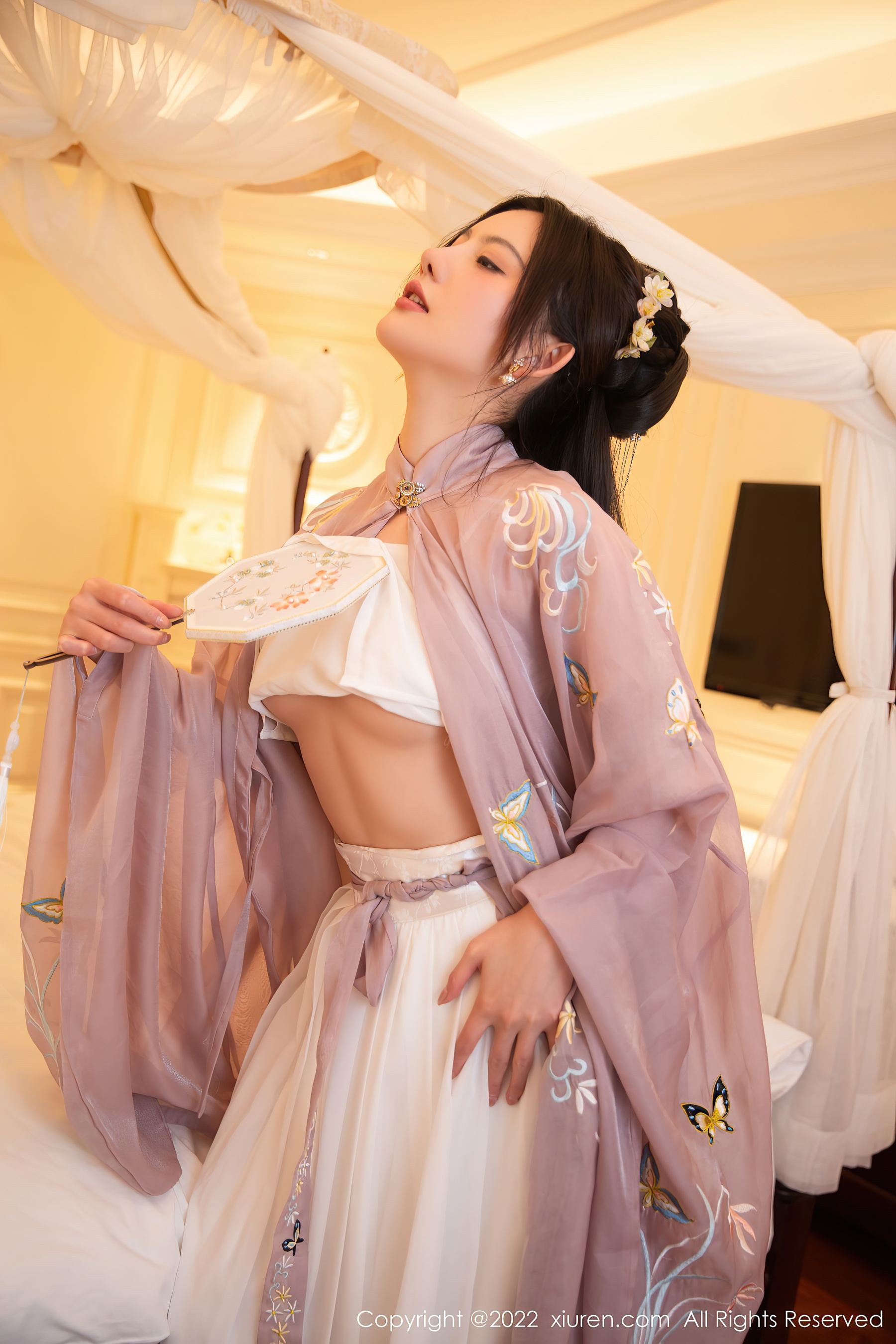 秀人网 No.4945 就是阿朱啊 古装美腿插图2