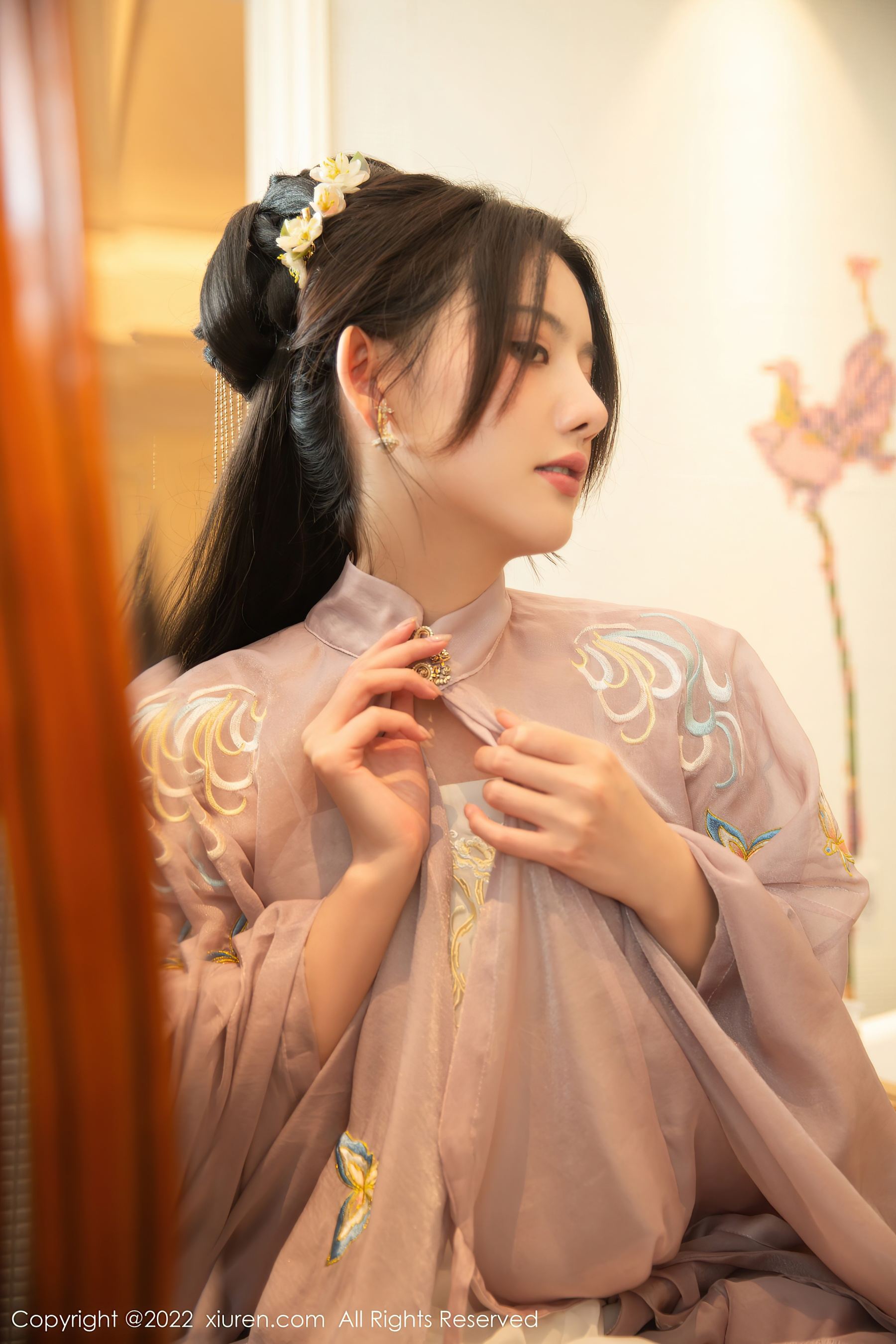 秀人网 No.4945 就是阿朱啊 古装美腿插图4