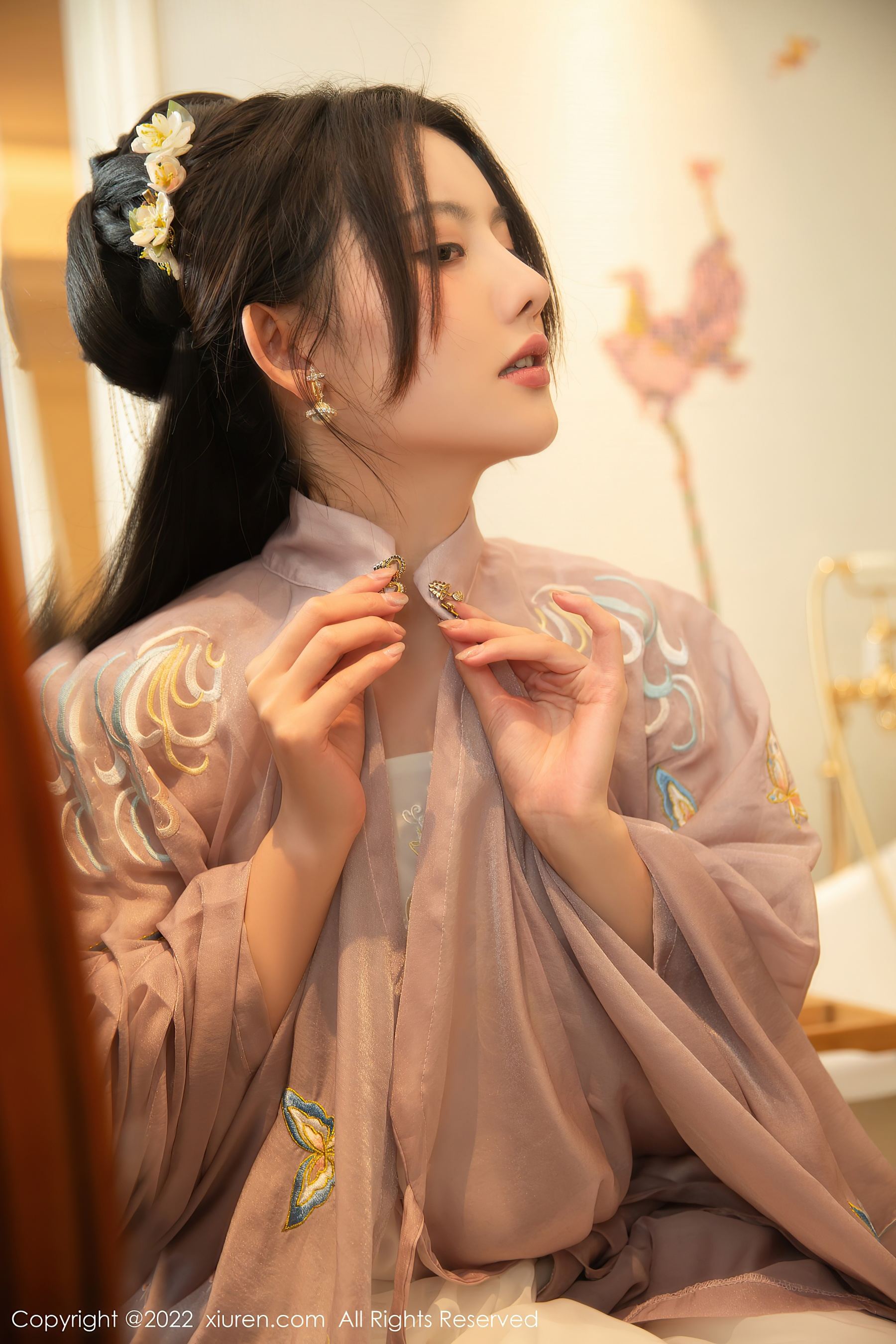 秀人网 No.4945 就是阿朱啊 古装美腿插图