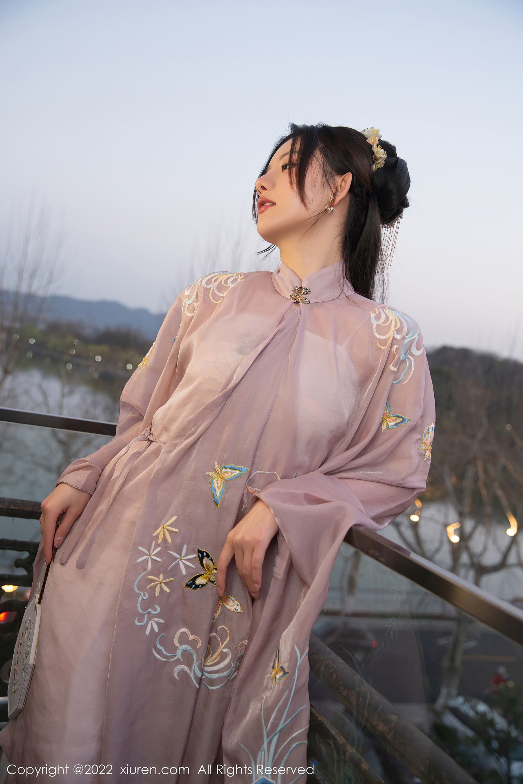 秀人网 No.4945 就是阿朱啊 古装美腿插图1