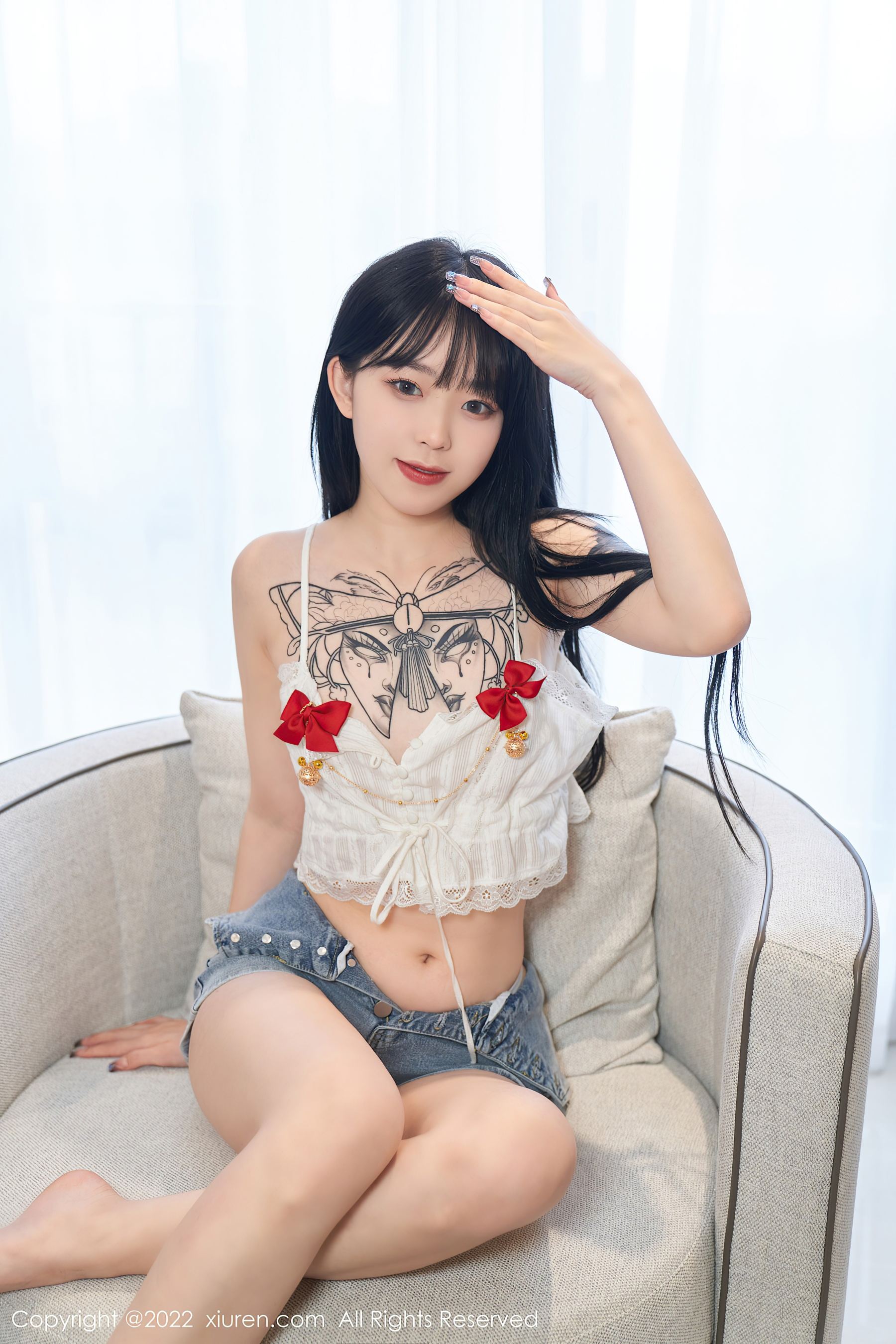 秀人网 No.5124 奶瓶. 牛仔裤美腿插图7