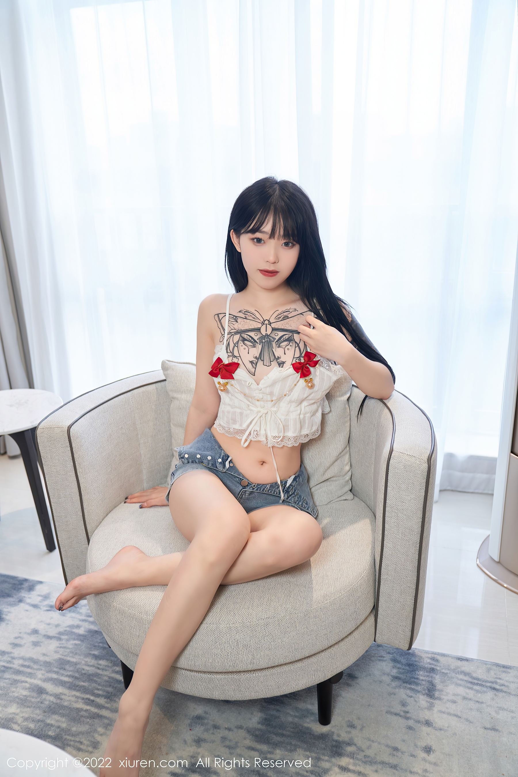 秀人网 No.5124 奶瓶. 牛仔裤美腿插图6