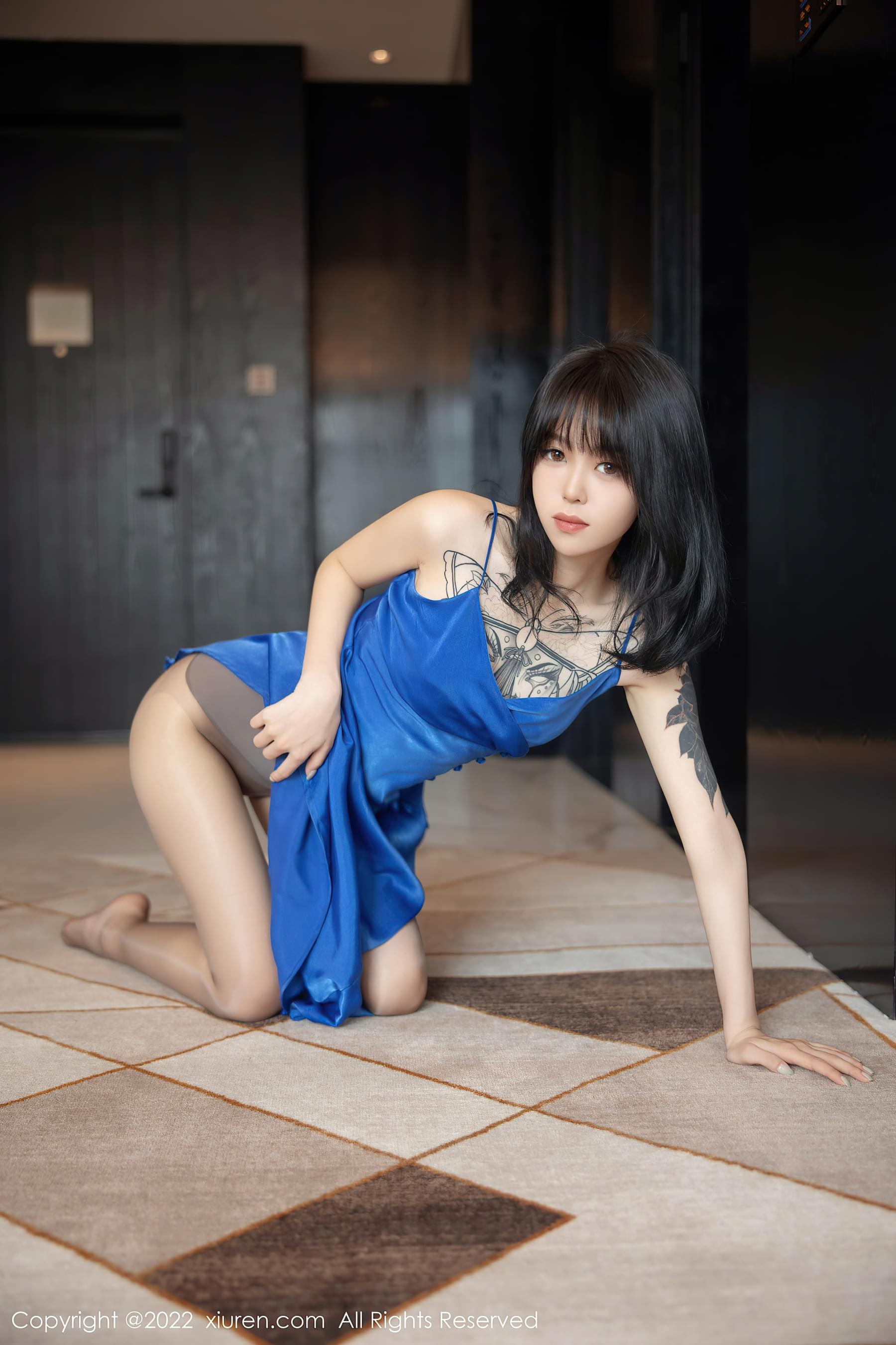 秀人网 No.5165 奶瓶. 吊带裙美腿插图1