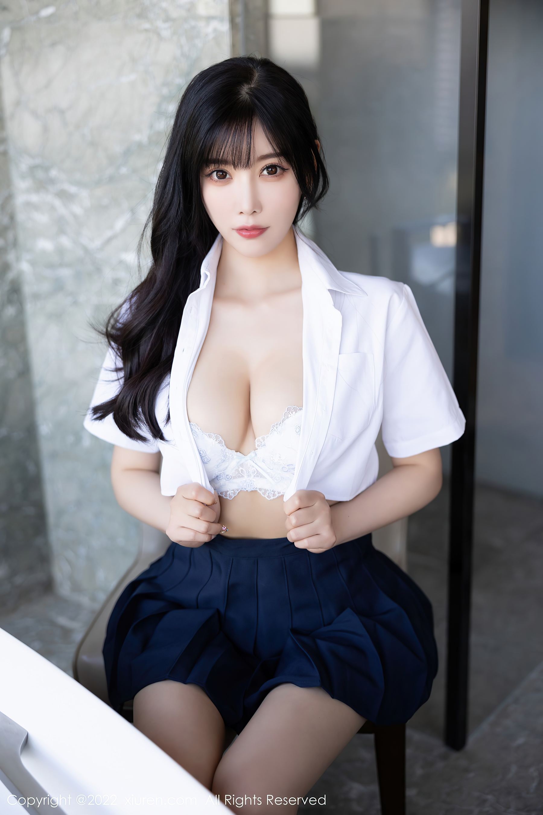 秀人网 No.5338 杨晨晨 校园制服诱惑插图6