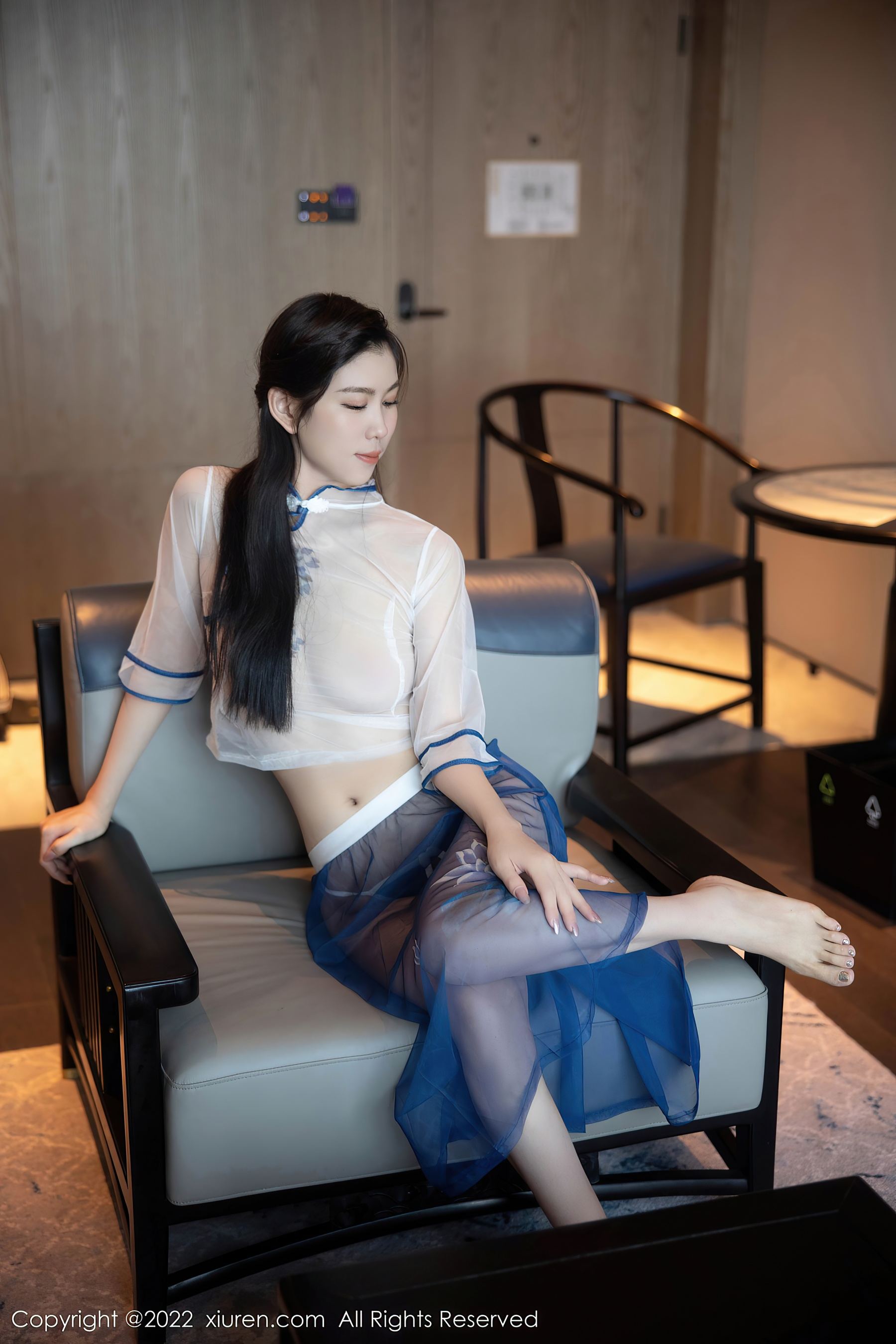 秀人网 No.5401 李雅柔182CM 古装美臀插图3