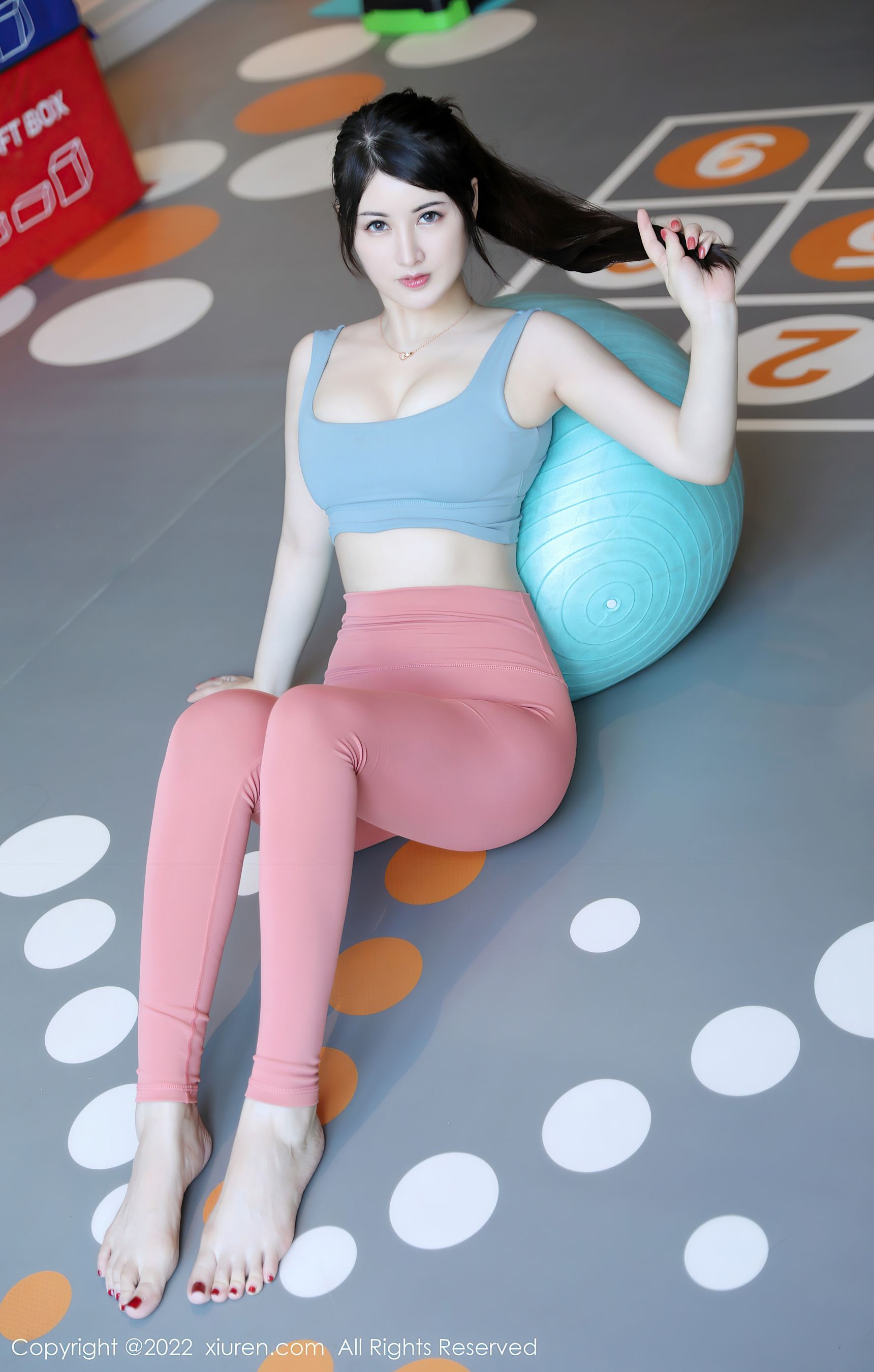秀人网 No.5406 诗诗kiki 运动美腿插图5