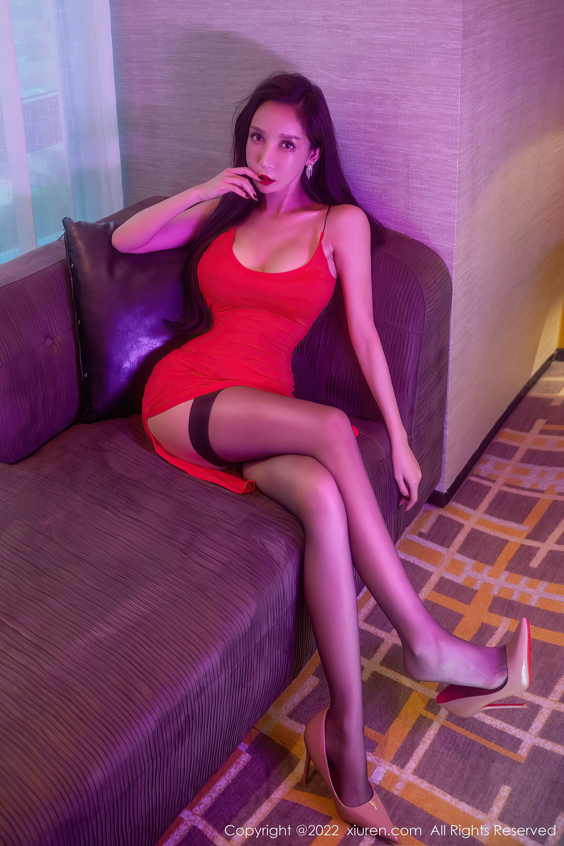 秀人网 No.5454 陈怡曼 黑丝美臀插图6
