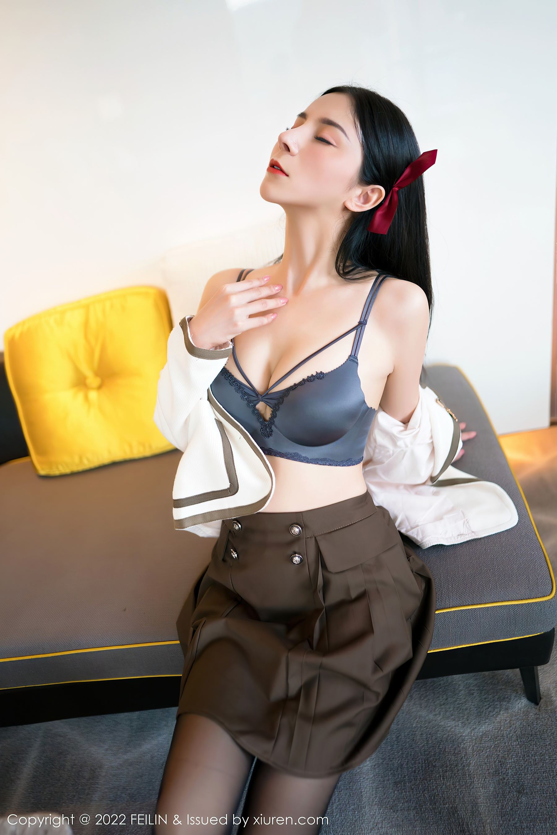 嗲囡囡 VOL.442 小蛮妖Yummy 黑丝美臀插图4