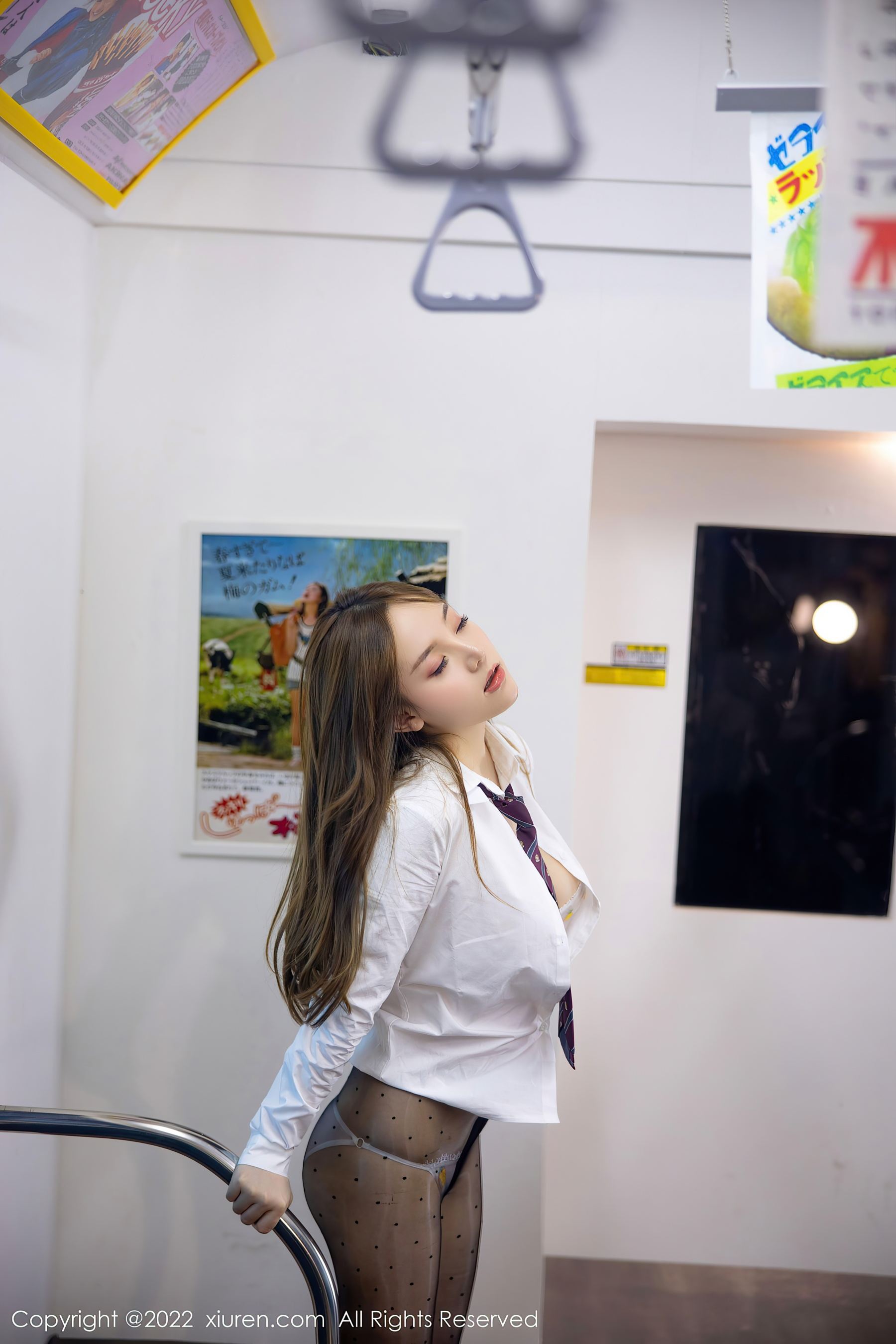 秀人网 No.5899 豆瓣酱 地铁美腿插图9
