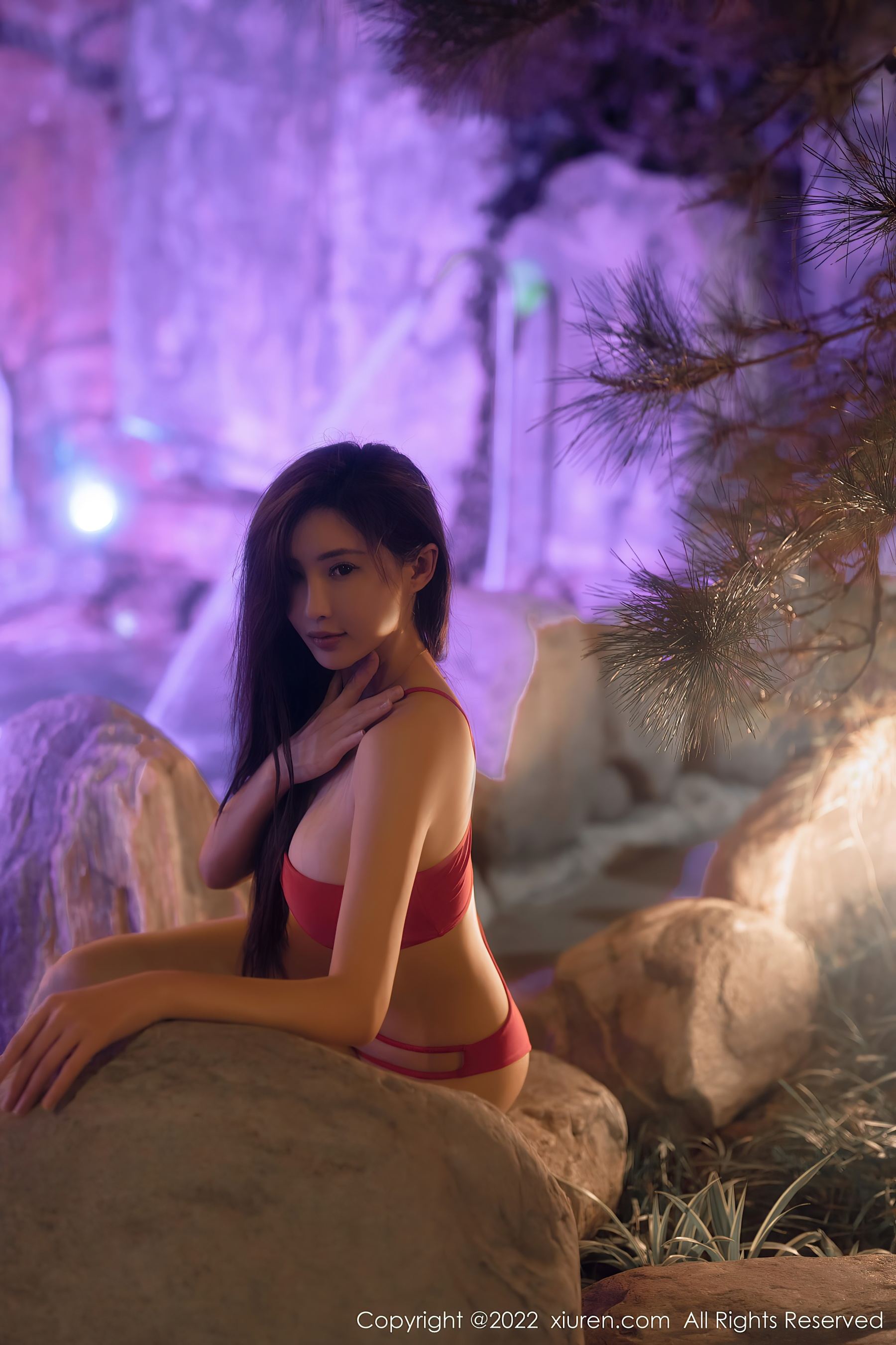秀人网 No.6014 Carol周妍希 温泉写真插图5