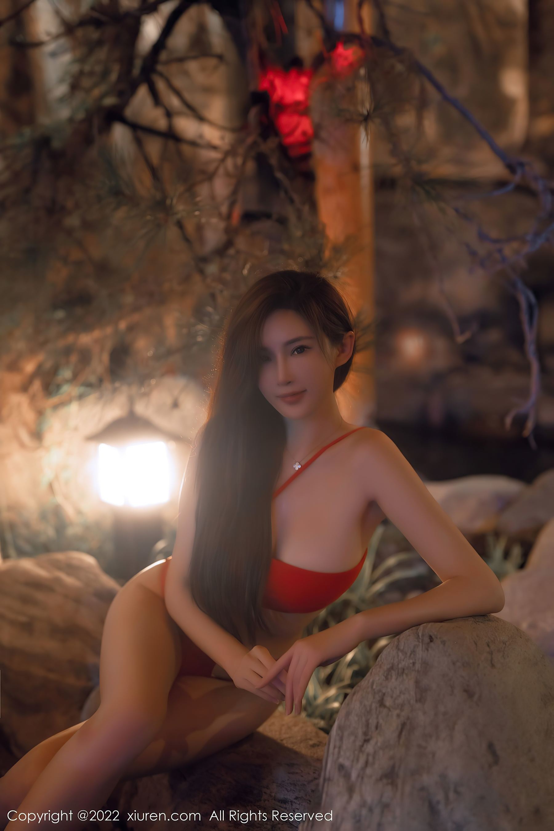 秀人网 No.6014 Carol周妍希 温泉写真插图3
