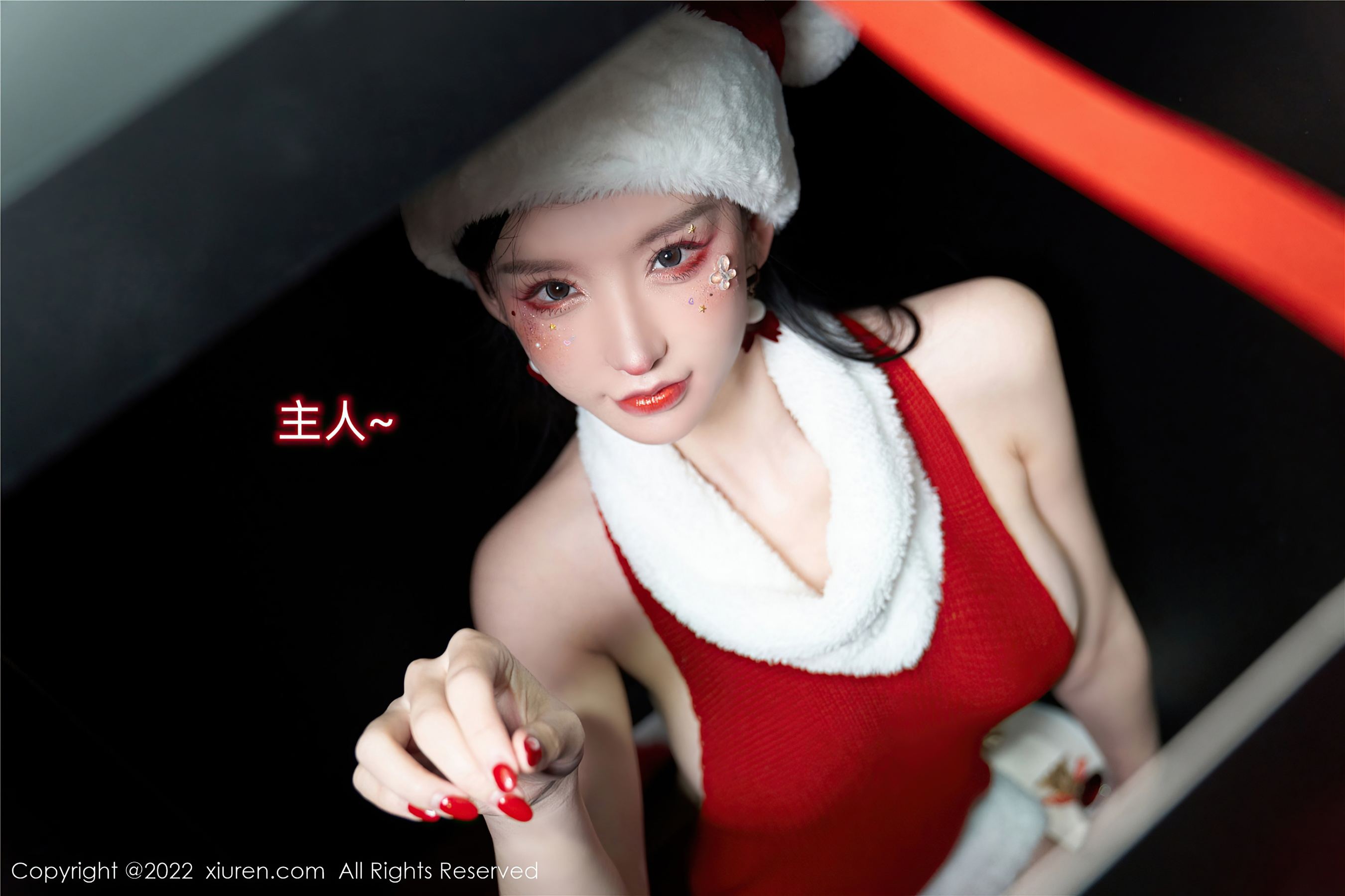 秀人网 No.6038 周于希Sally 圣诞美臀插图9