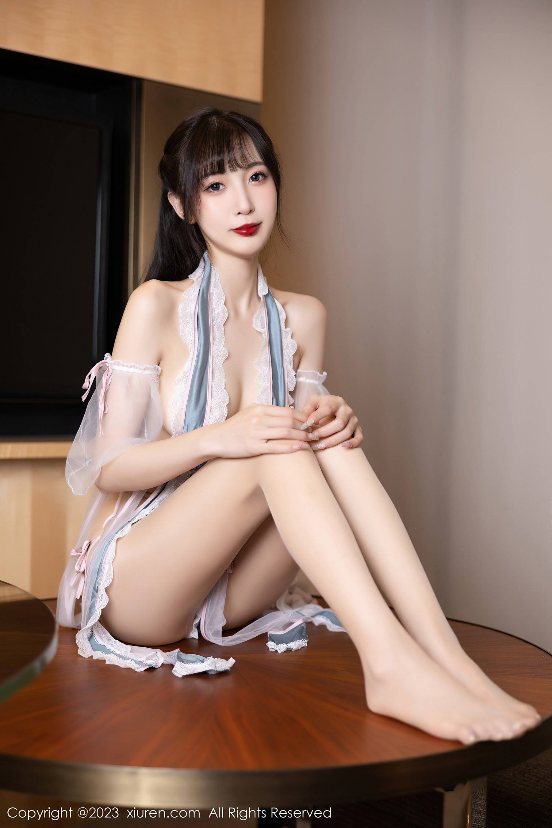秀人网 No.6086 林星阑 清秀美腿插图3