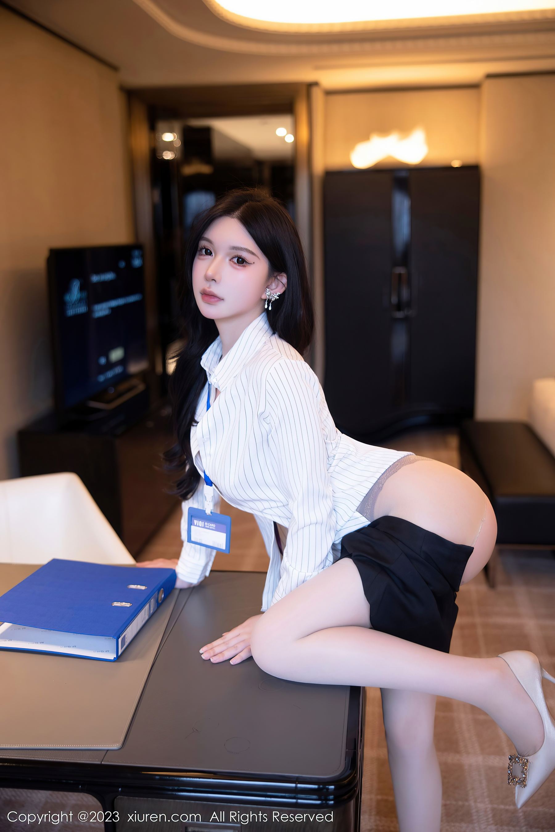秀人网 No.6247 林珊珊 短裙美腿插图1