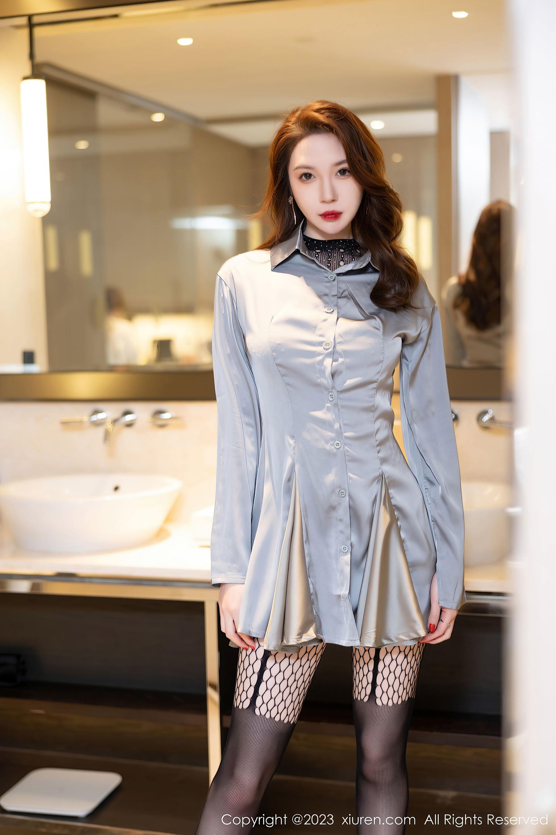 秀人网 No.6271 梦心玥 黑丝美腿插图5