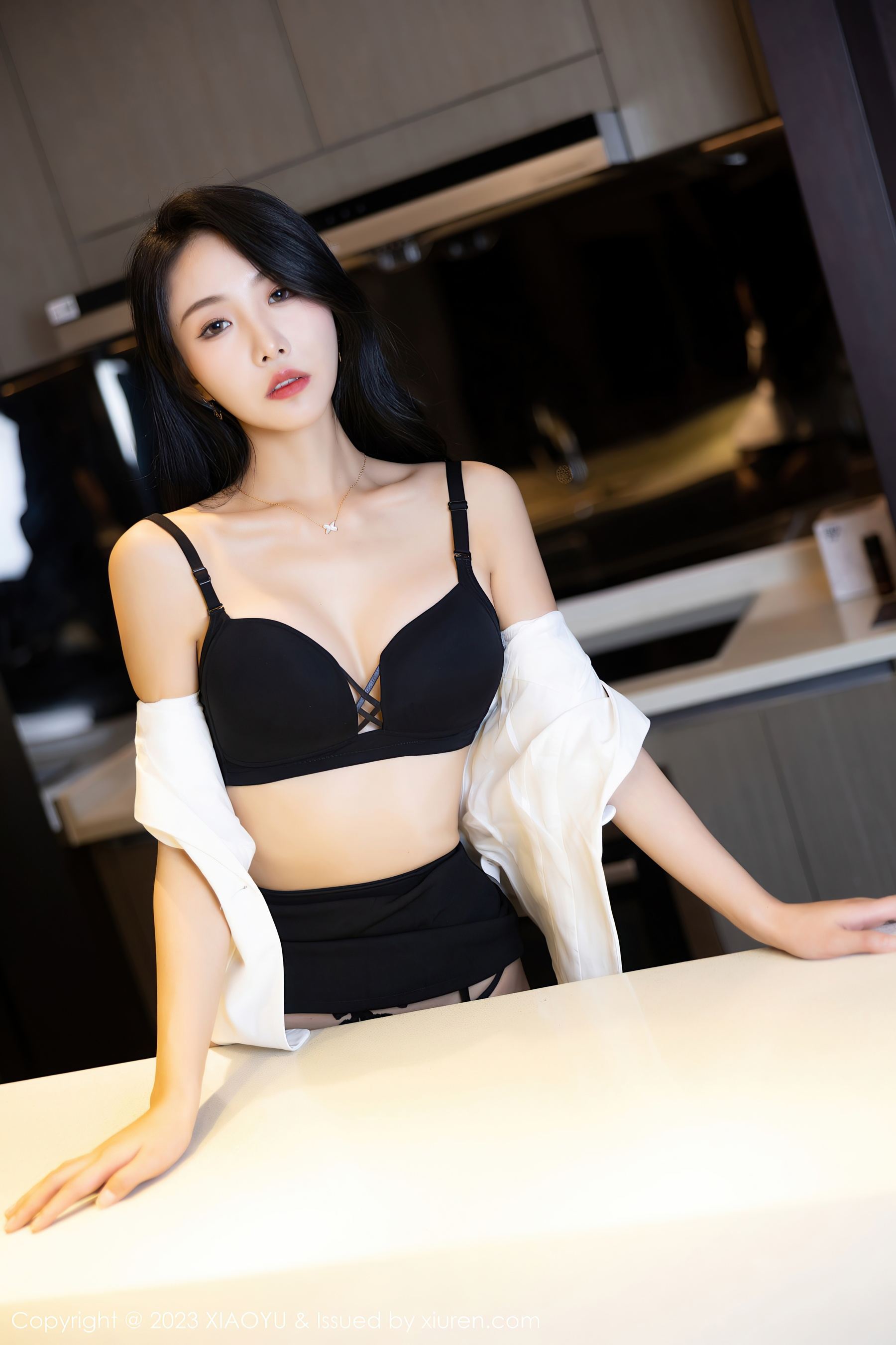 语画界 VOL.971 苏苏阿 黑丝短裙插图6