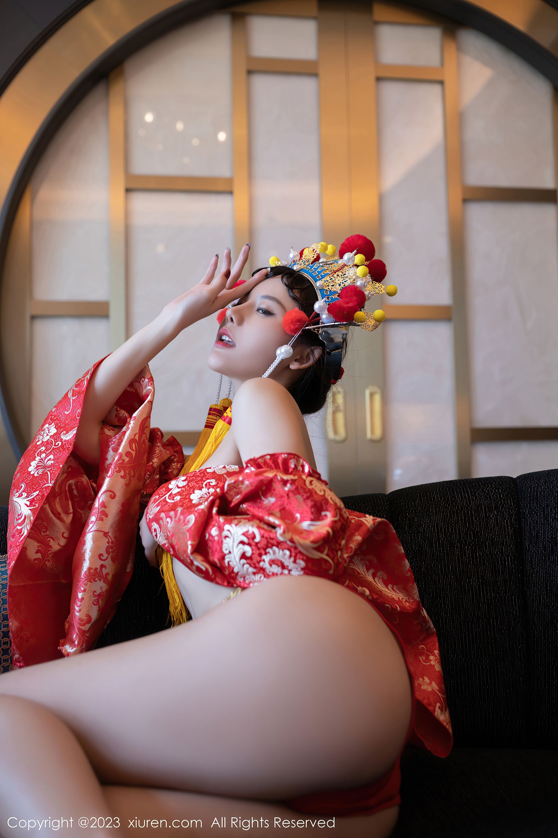 秀人网 No.6308 就是阿朱啊插图3