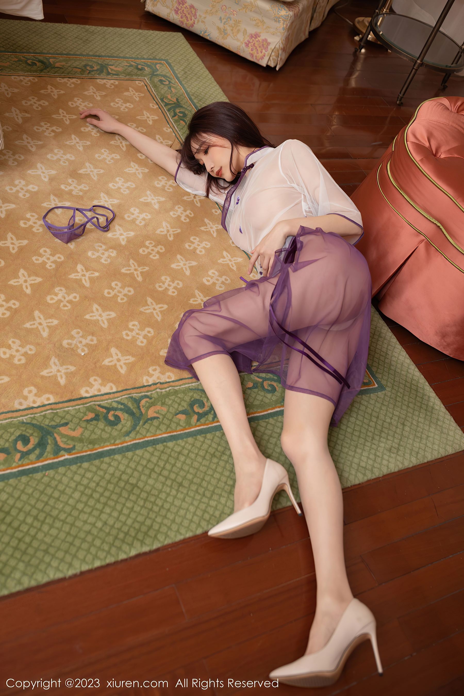 秀人网 No.6608 陆萱萱 古装美腿插图8
