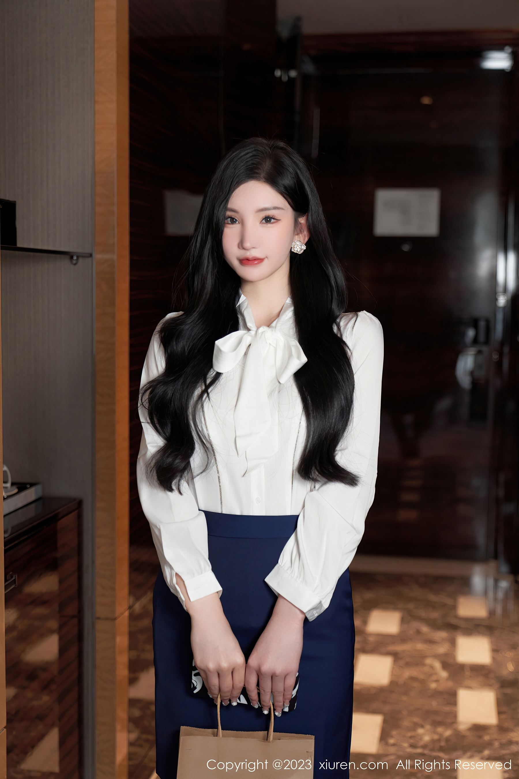 秀人网 No.6614 周于希Sally 黑丝美臀插图6
