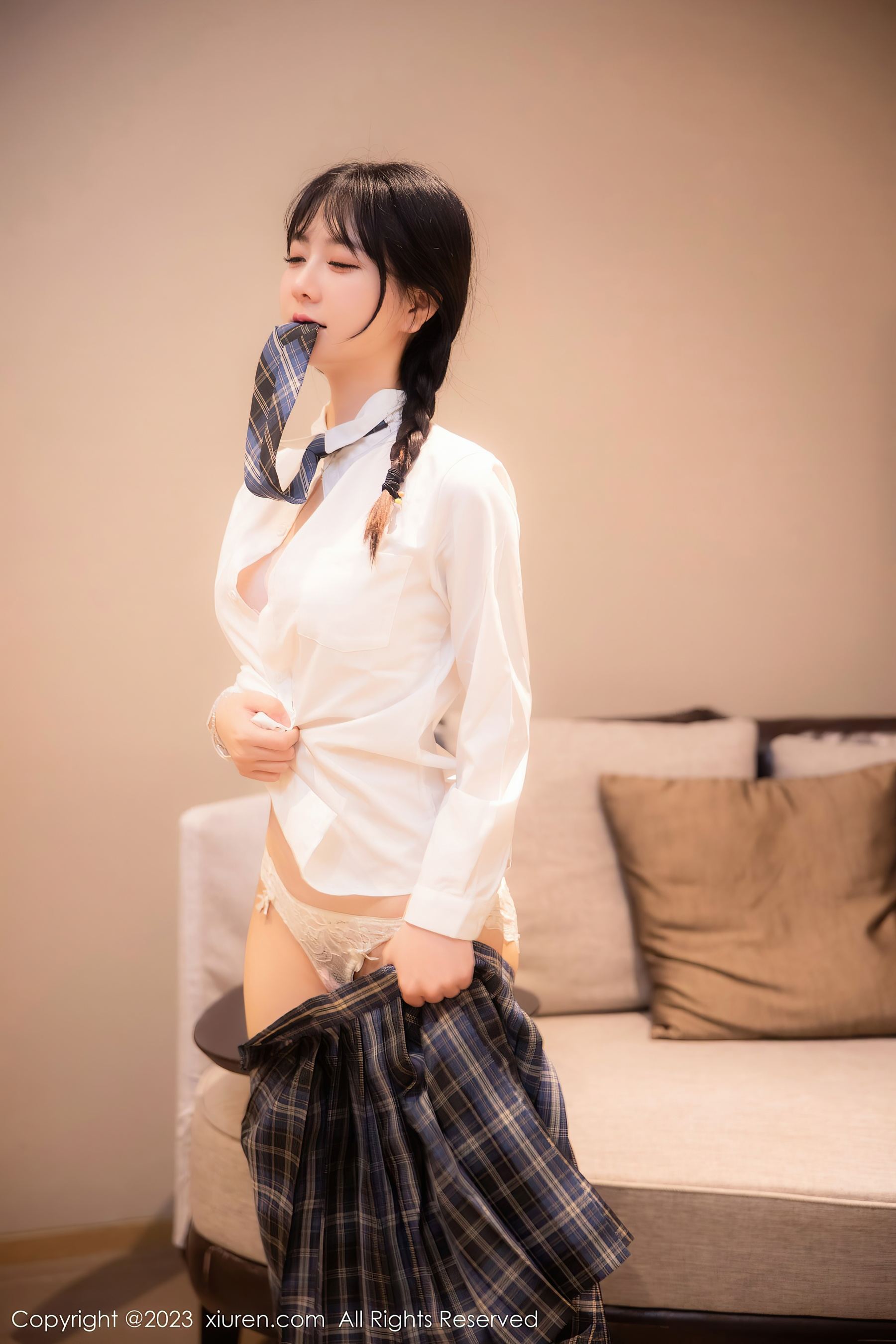 秀人网 No.6662 幼幼 制服美腿插图8