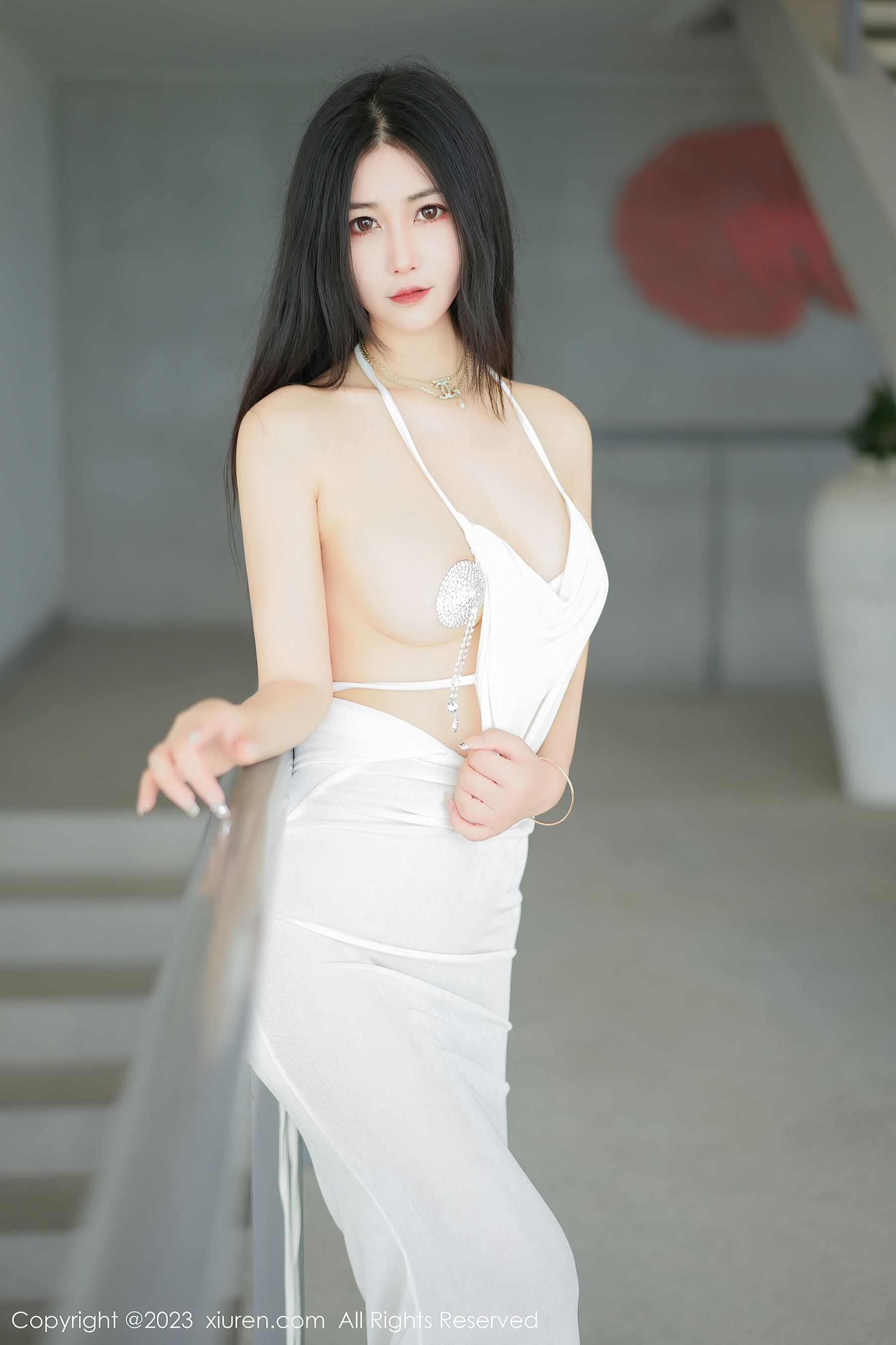 秀人网 No.6678 laura阿姣 美腿长裙插图5