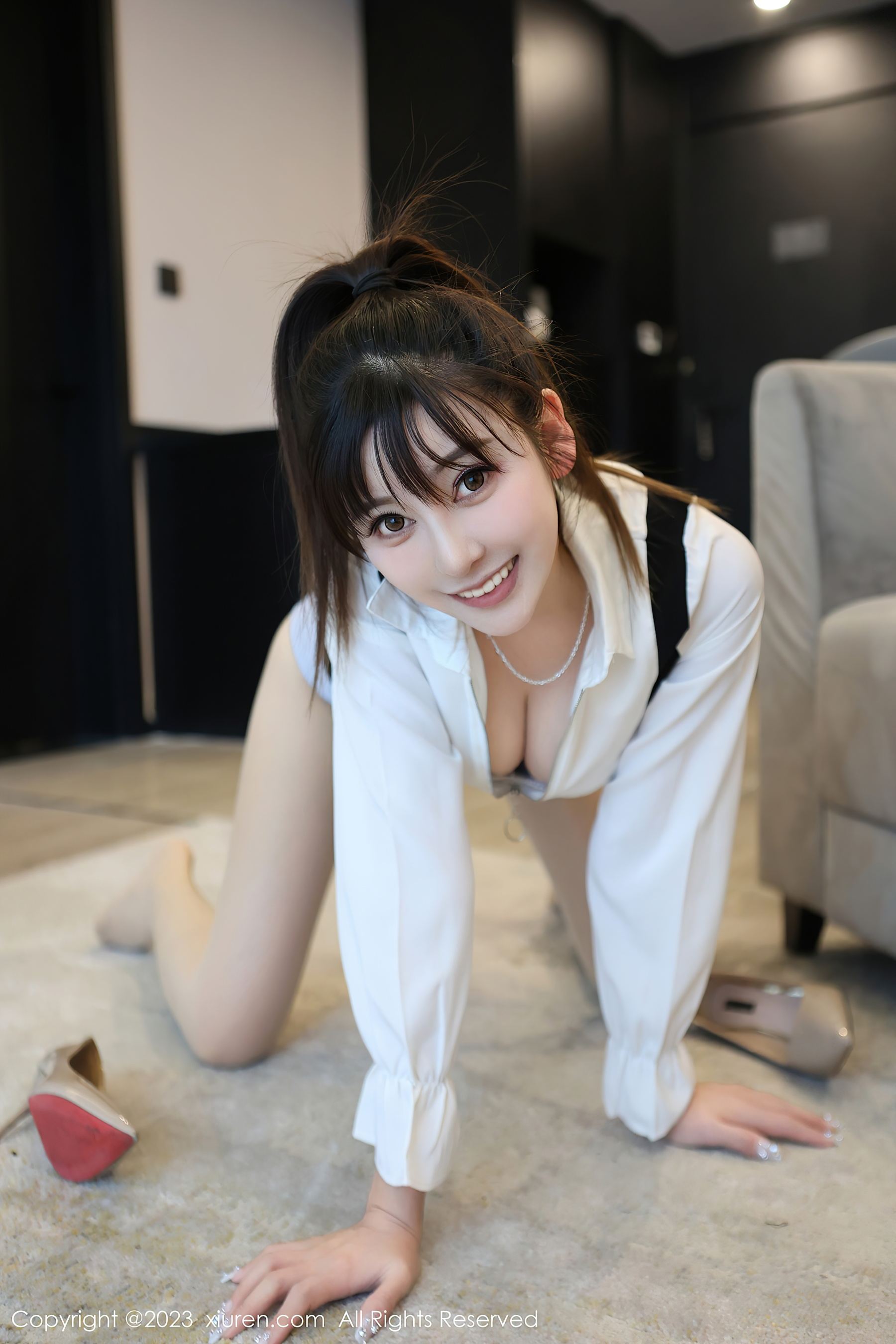 秀人网 No.6700 夏希插图2