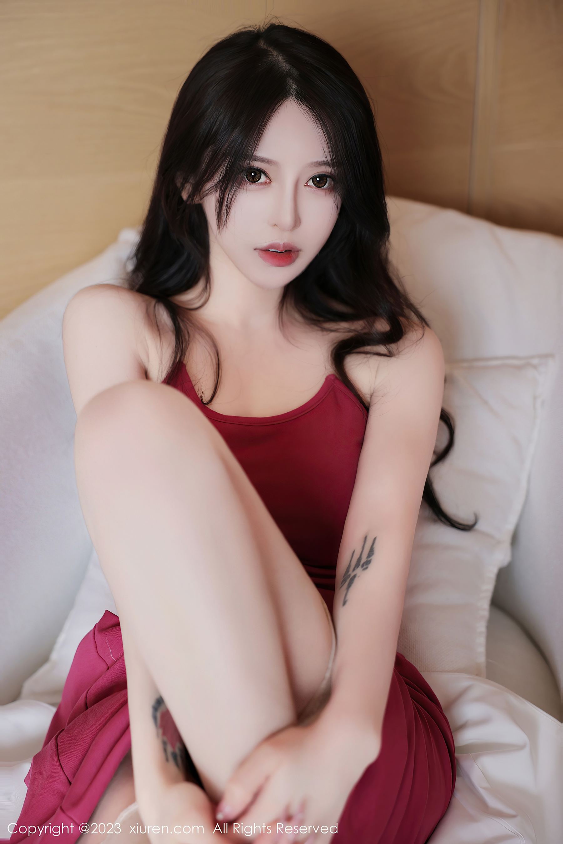 秀人网 No.6778 玉兔miki 吊带裙美腿插图6