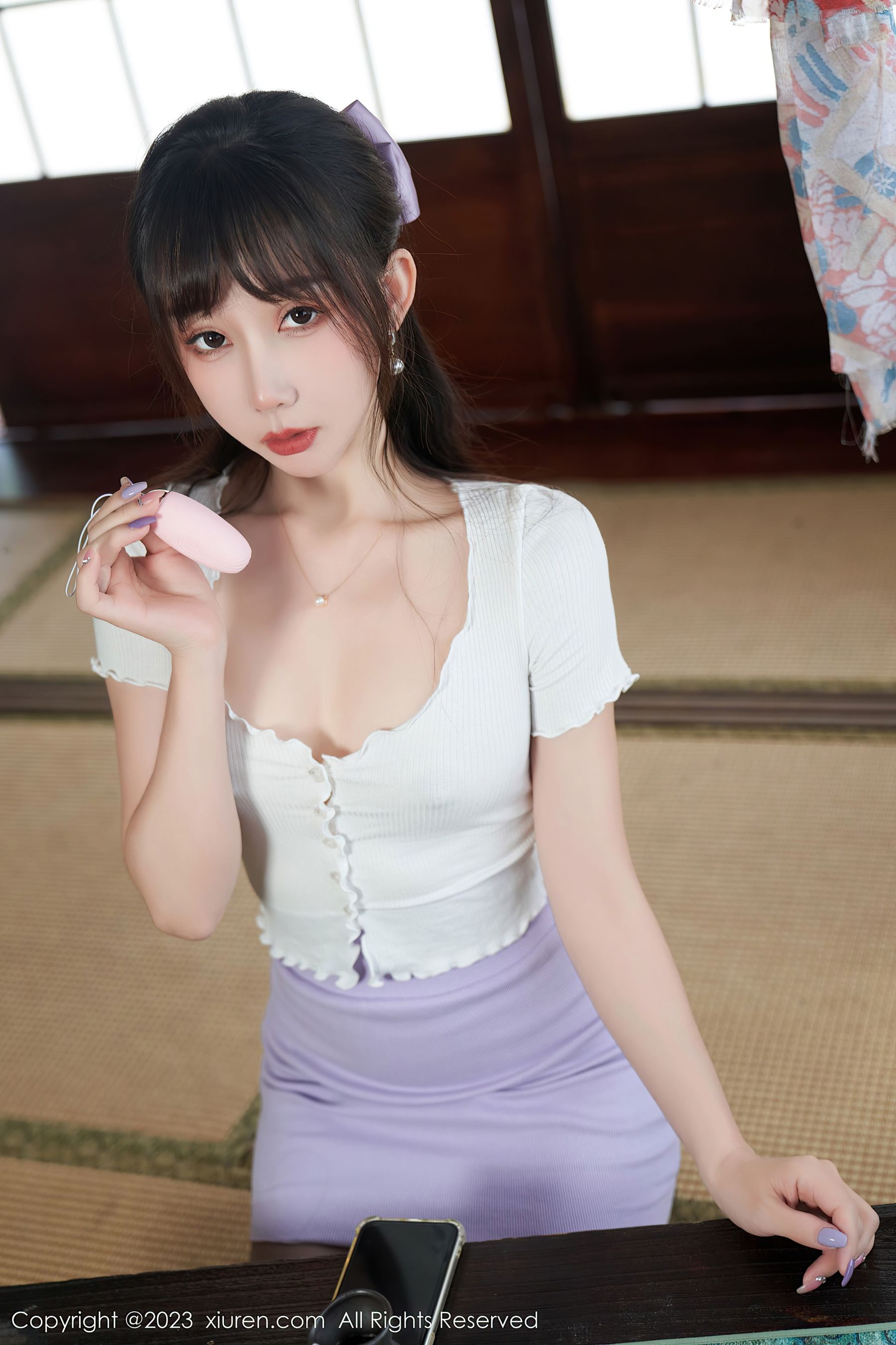 秀人网 No.6820 波巧酱插图1