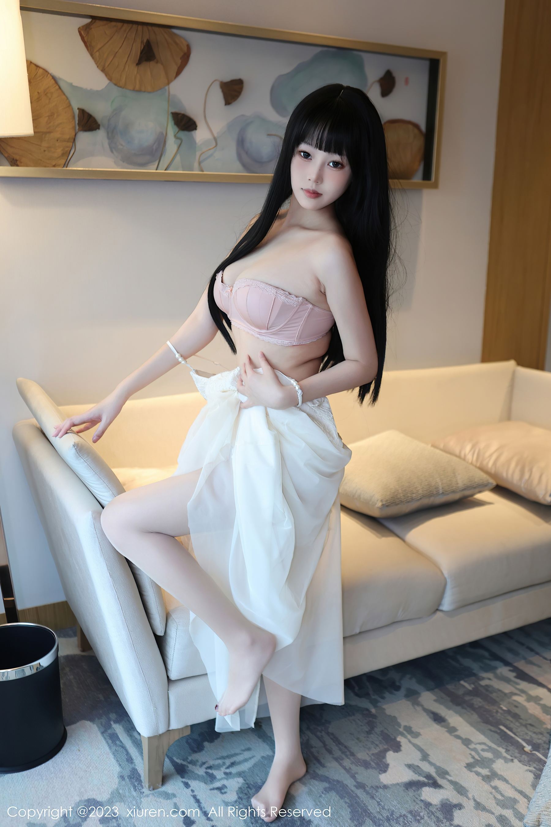 秀人网 No.6828 早川京子 清纯美腿插图7