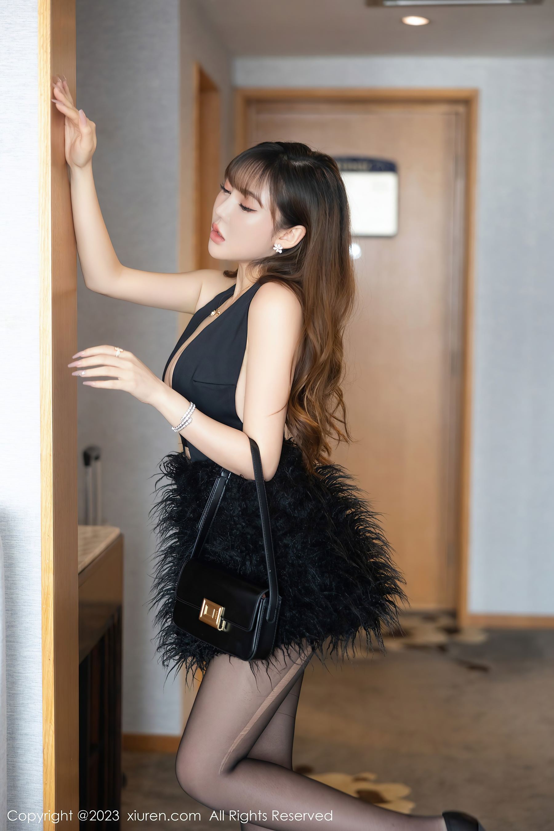 秀人网 No.6864 萌汉药baby 妩媚美臀插图1