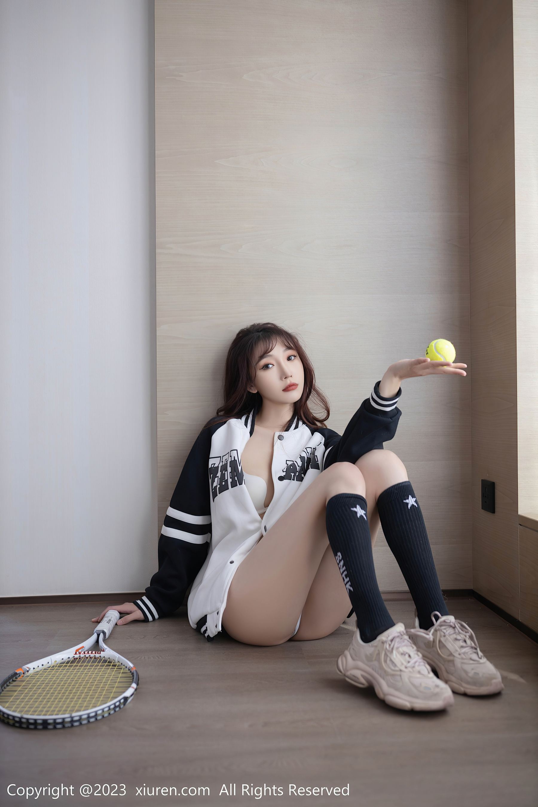 秀人网 No.6884 陆萱萱 网球美腿插图2