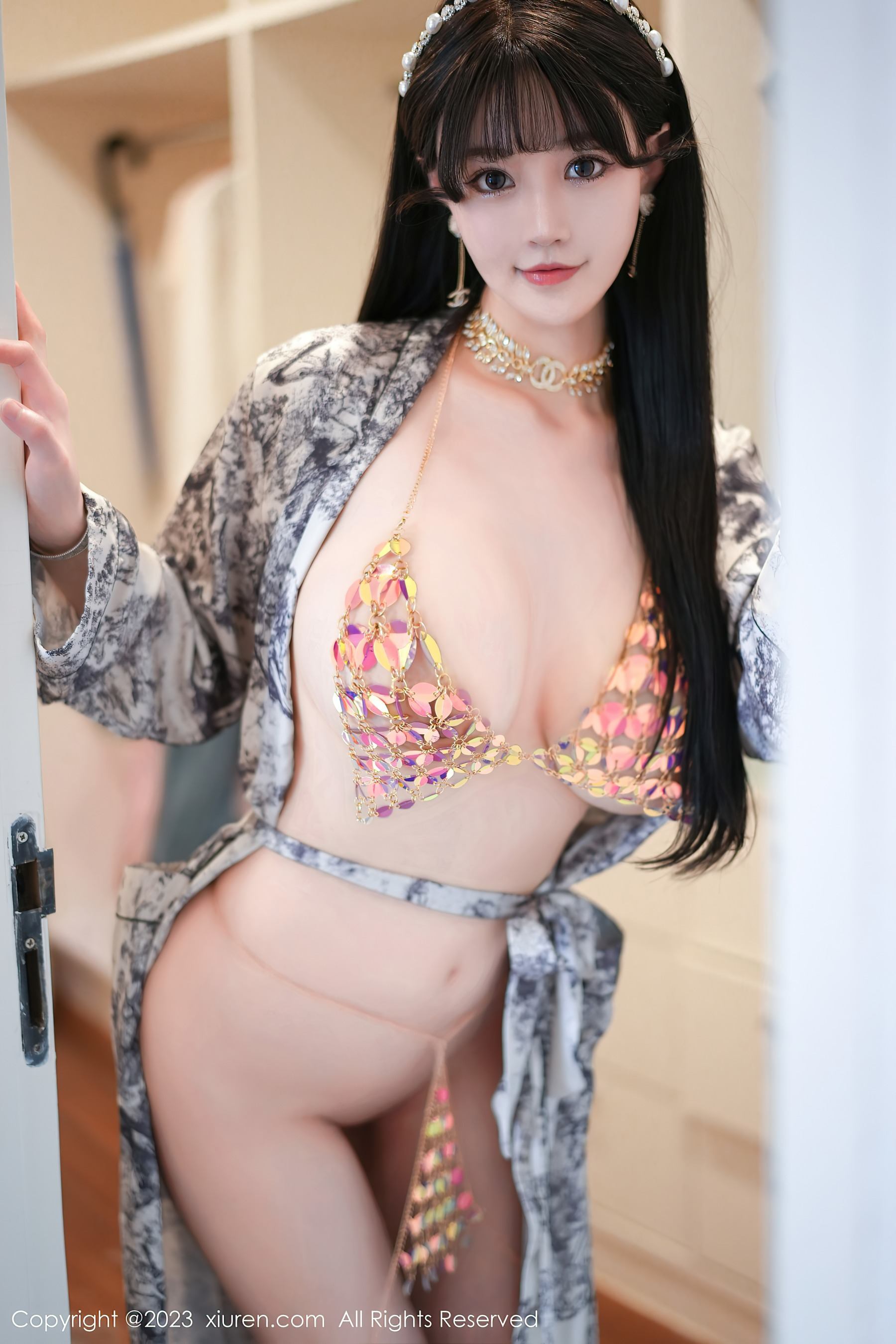 秀人网 No.6932 朱可儿Flora 丰腴美臀插图7