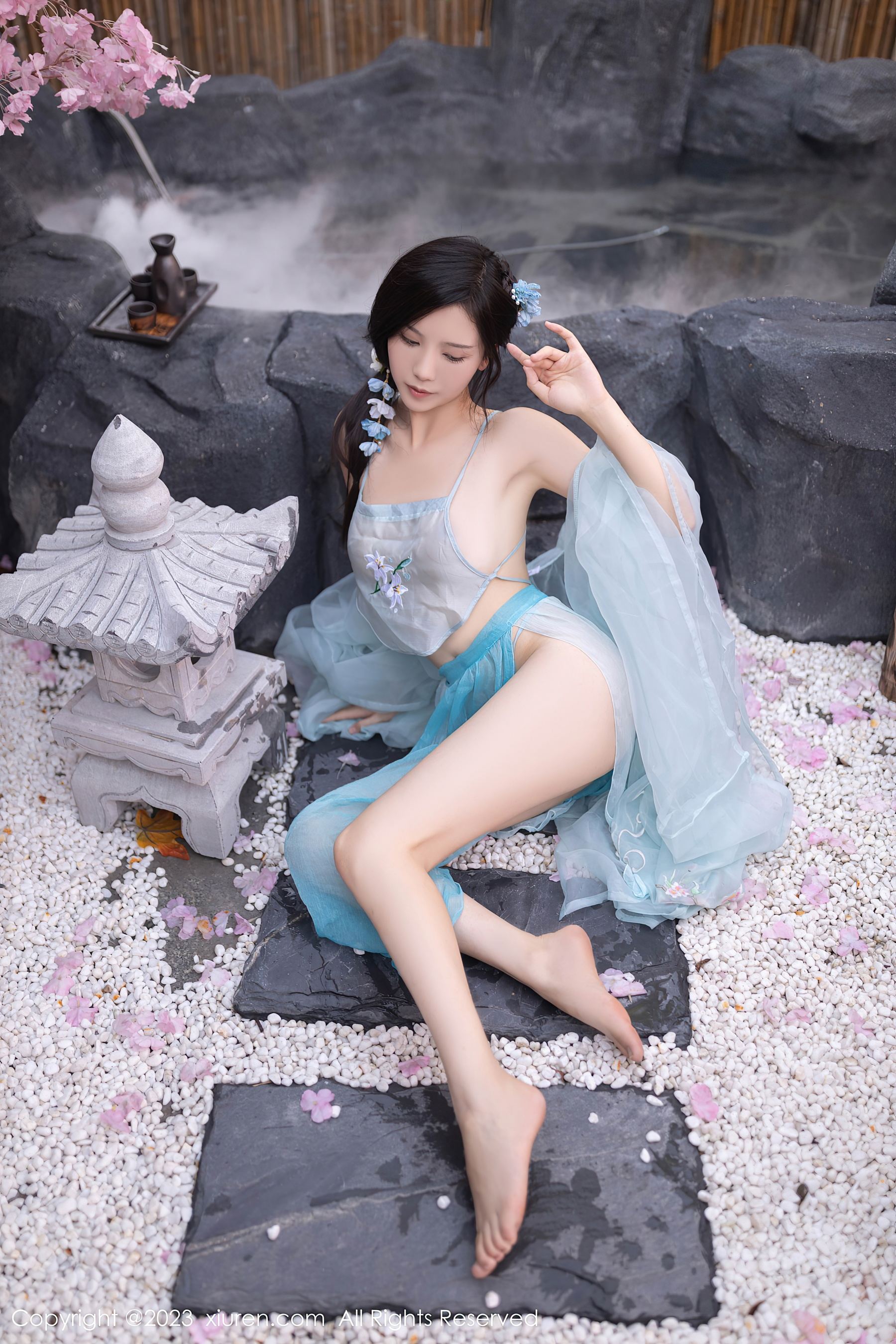 秀人网 No.6991 利世 古装美腿插图4